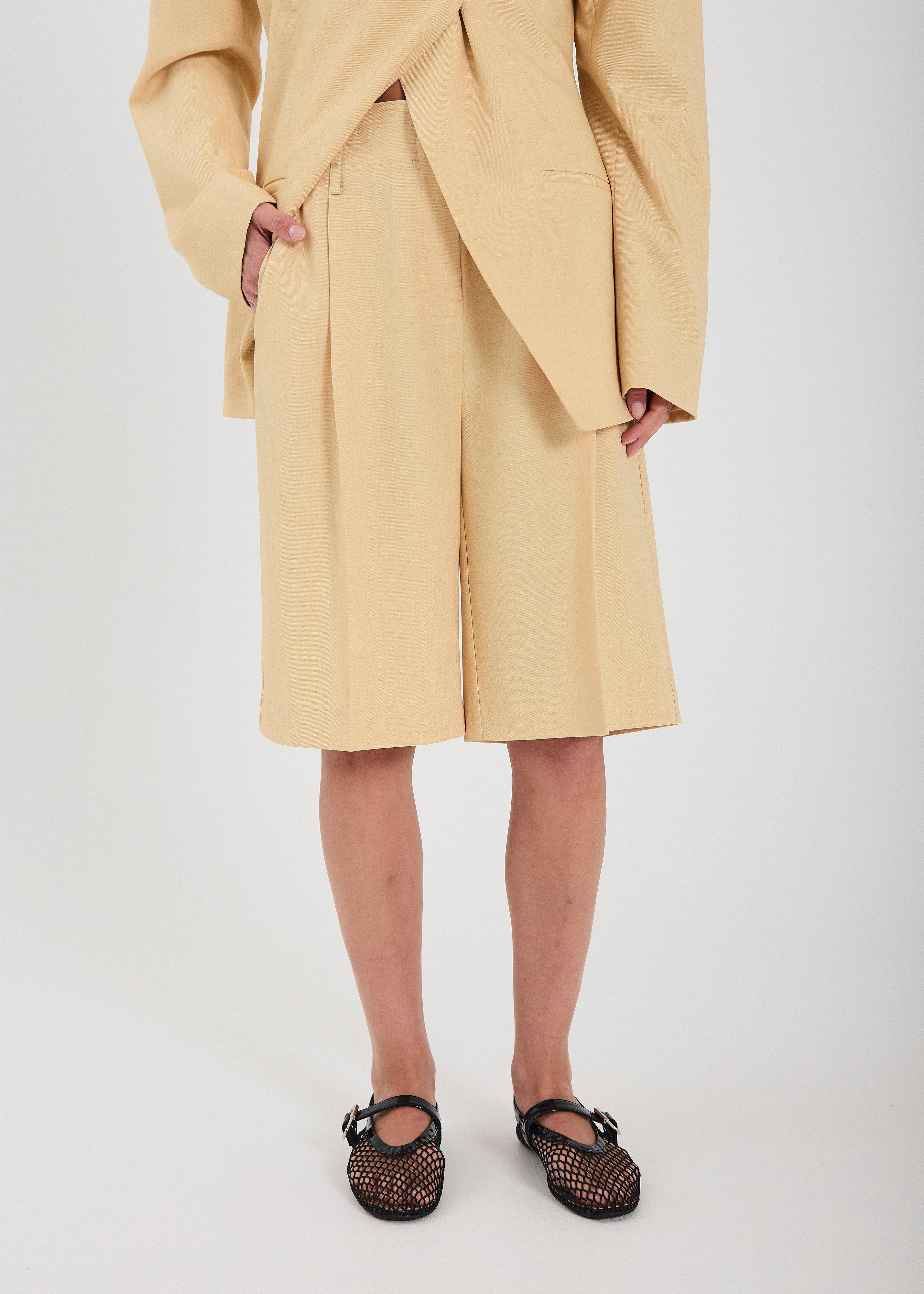 NORR Alli shorts Shorts Dusty yellow