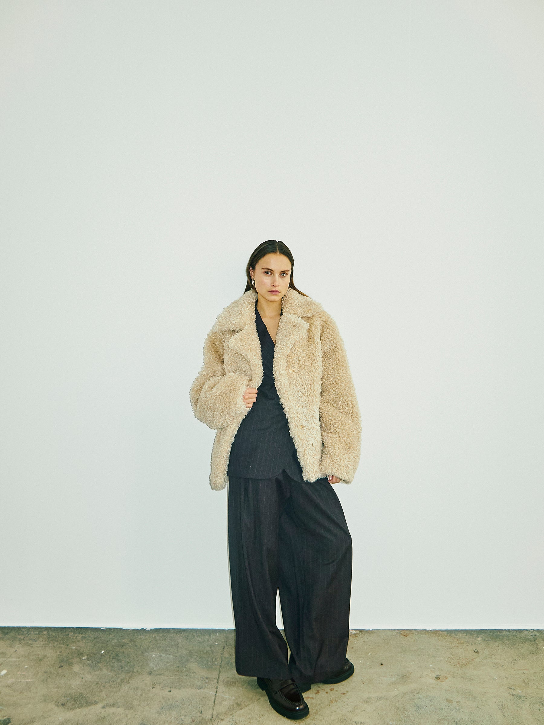 NORR Bang jacket Jackets Ecru