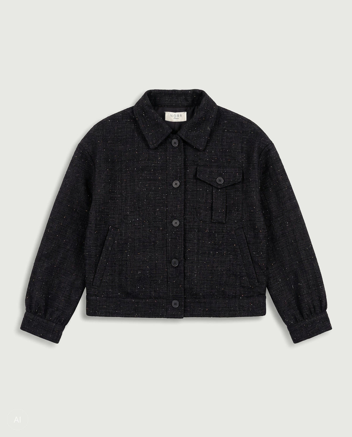 NORR Camil bomber jacket Jackets Black