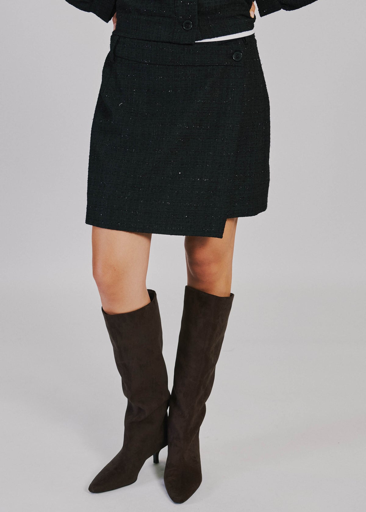 NORR Camil short skirt Skirts Black