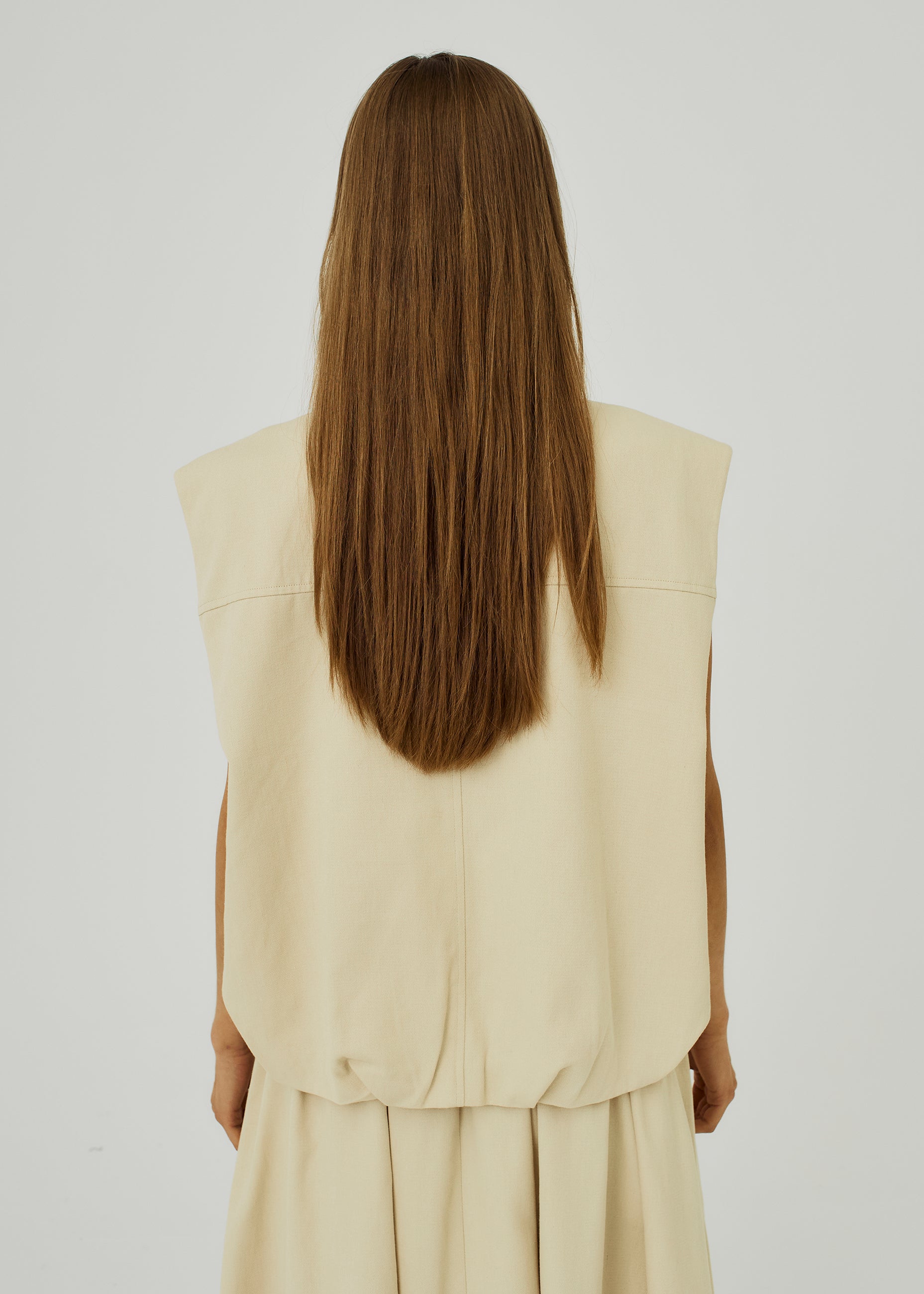 NORR Camis waistcoat Waistcoats Ivory