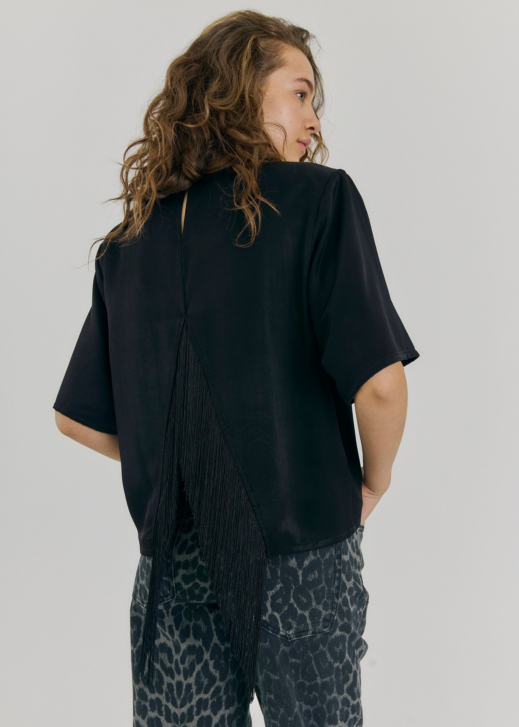NORR Carly top Tops Black