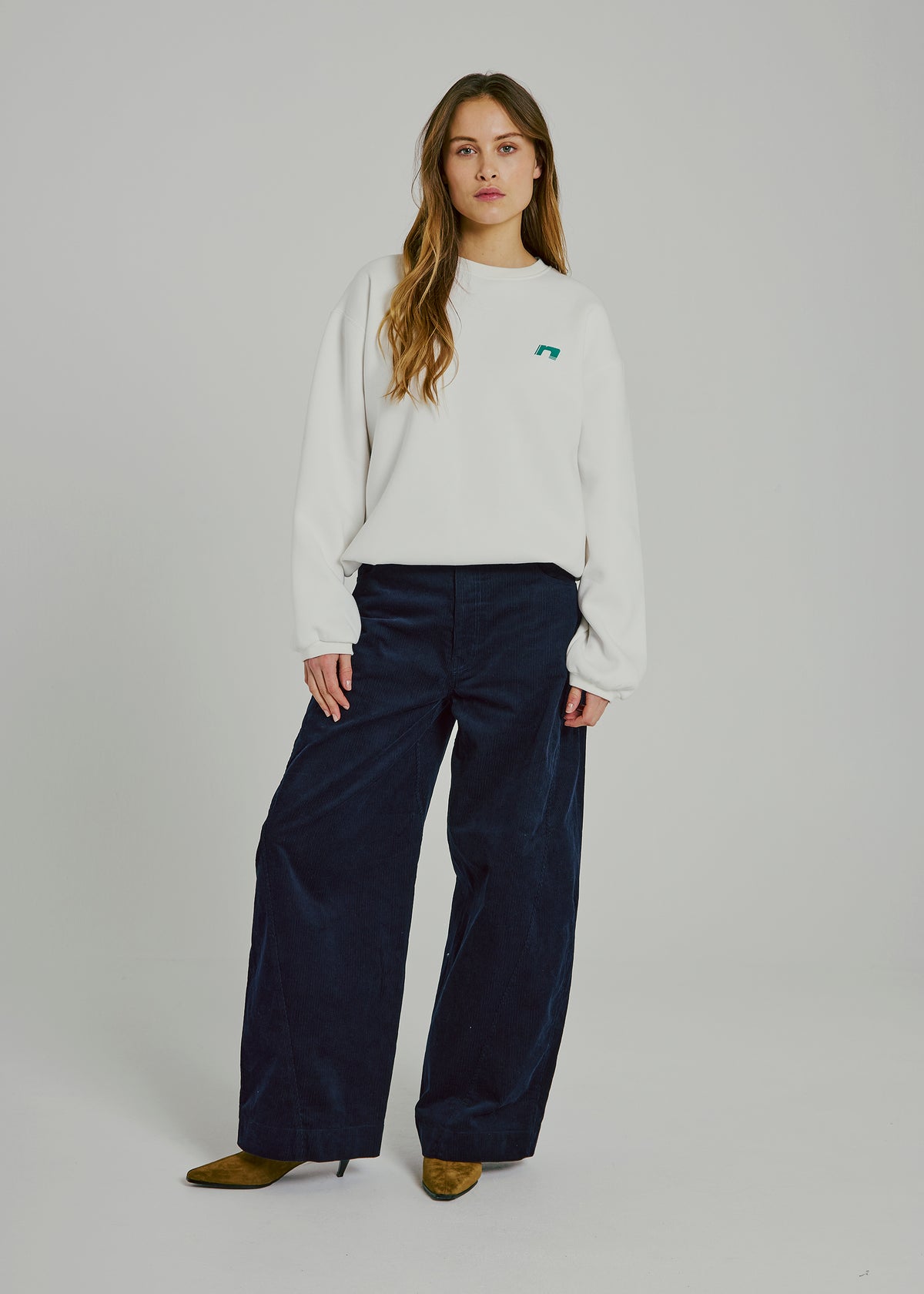 NORR Casandra corduroy pants Pants Navy