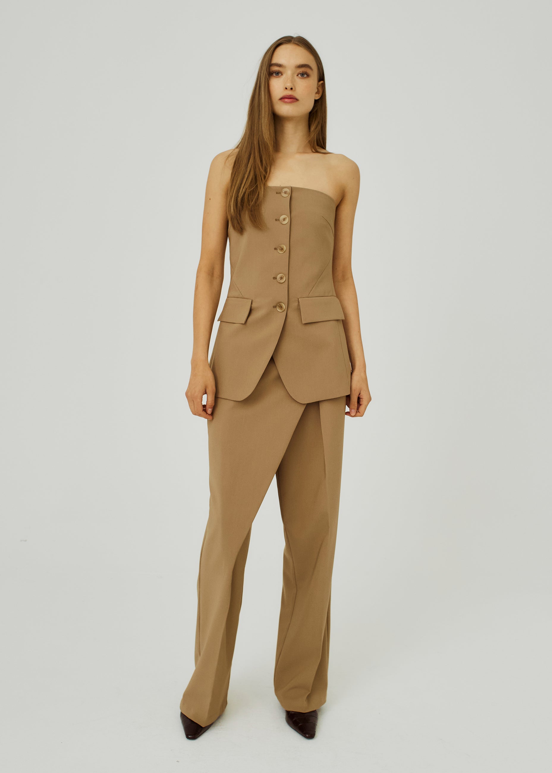 NORR Eluna pants Pants Warm Beige