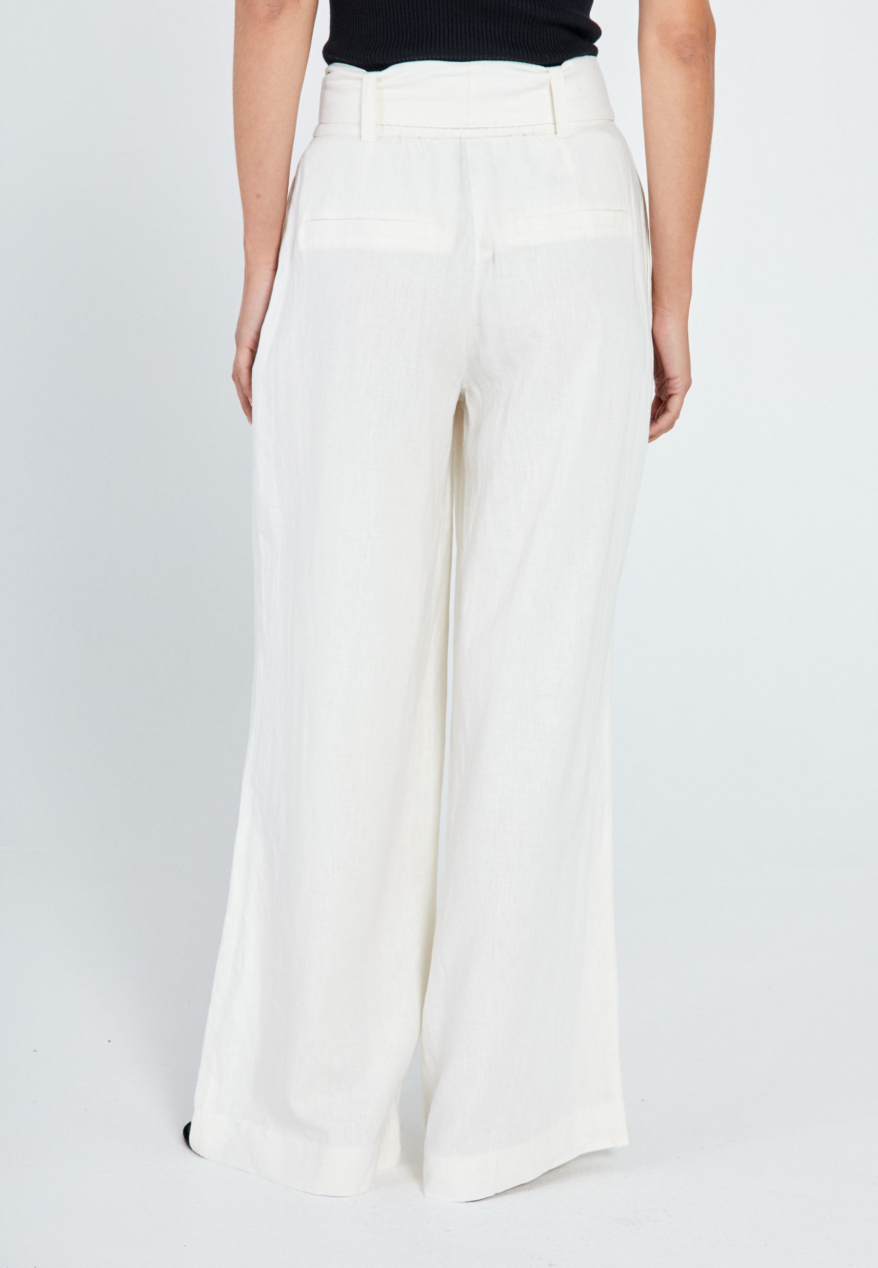 NORR Esma wide pants Pants Off-white
