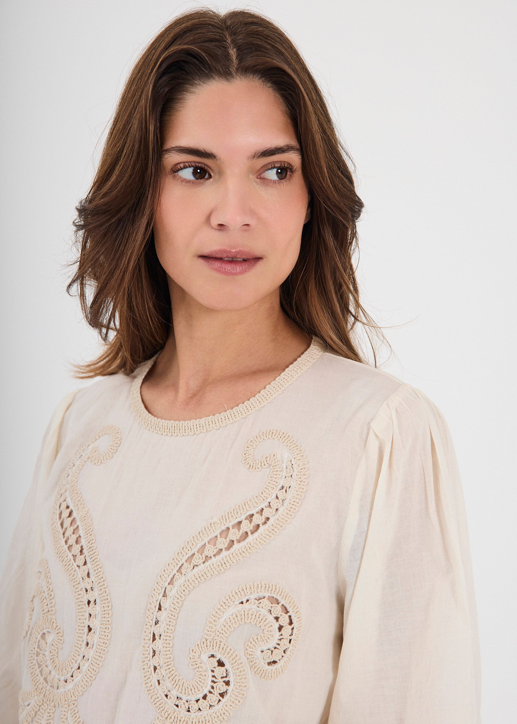 NORR Fen top Tops Off-white