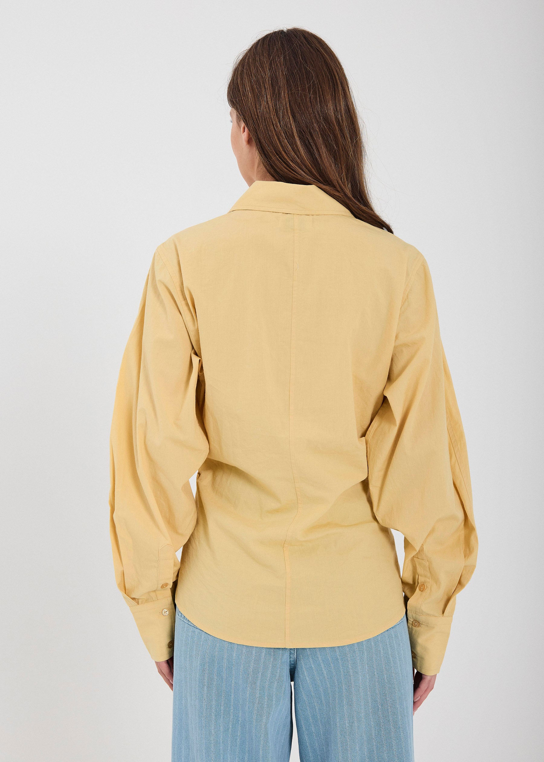 NORR Fraser shirt Shirts Dusty yellow