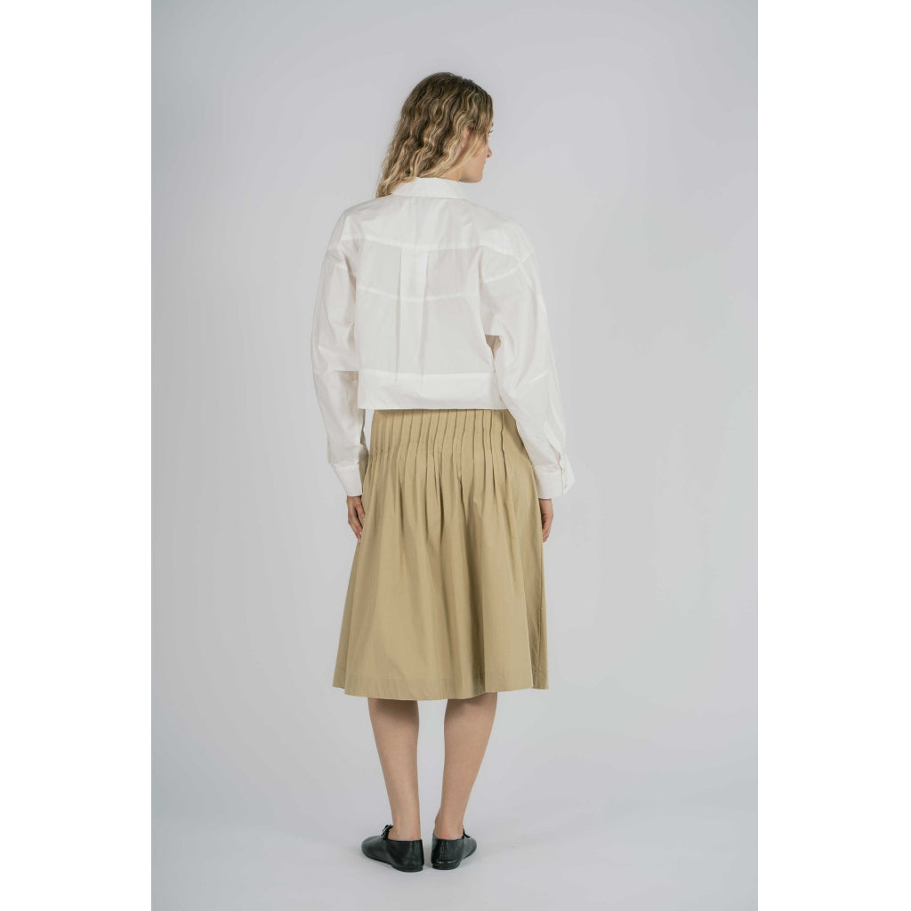 NORR Fraser short shirt Shirts White
