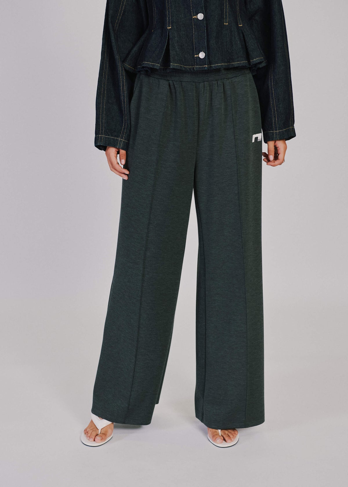 NORR Karla pants Pants Dark grey melange