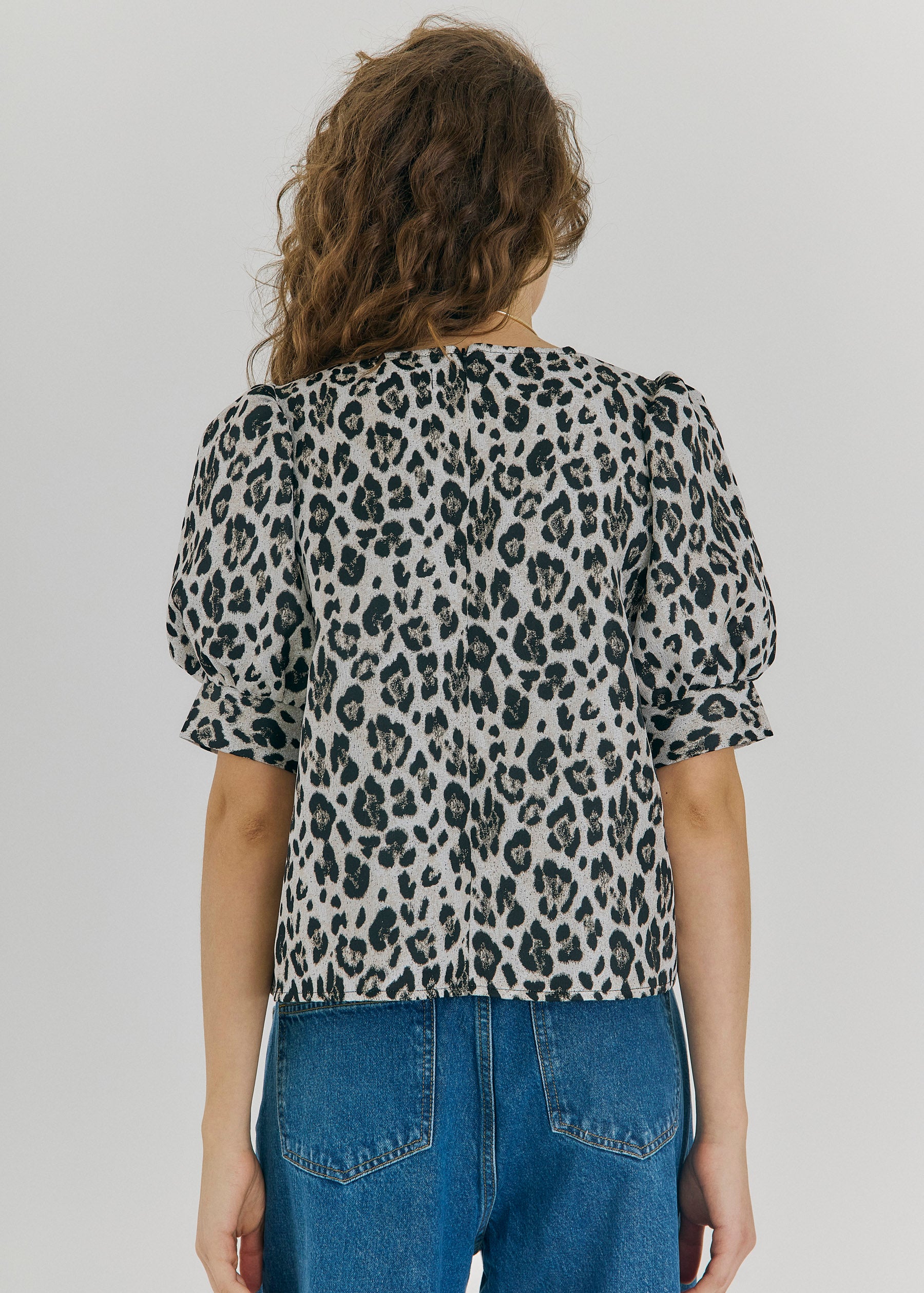 NORR Lelo top T-shirts Leo print