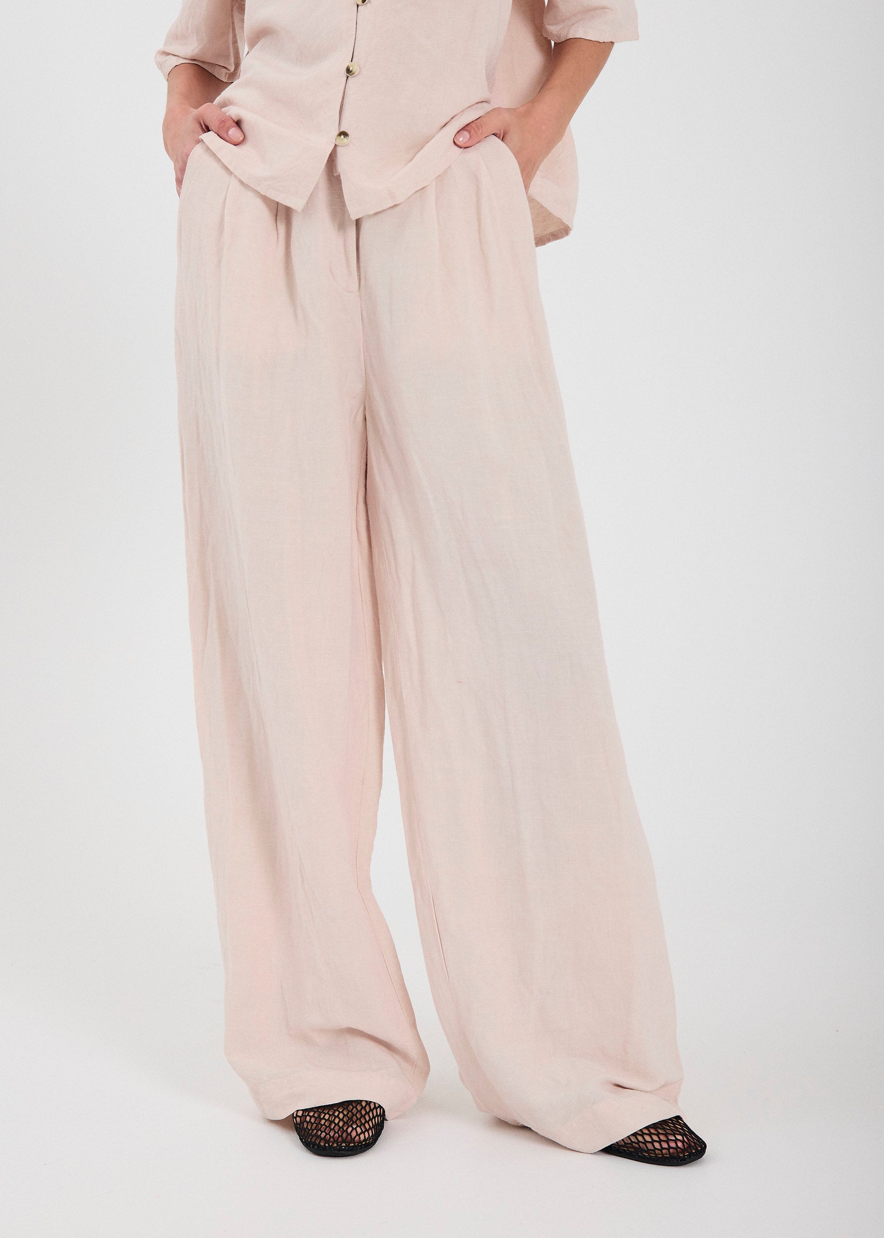 NORR Lineo pants Pants Light Rose