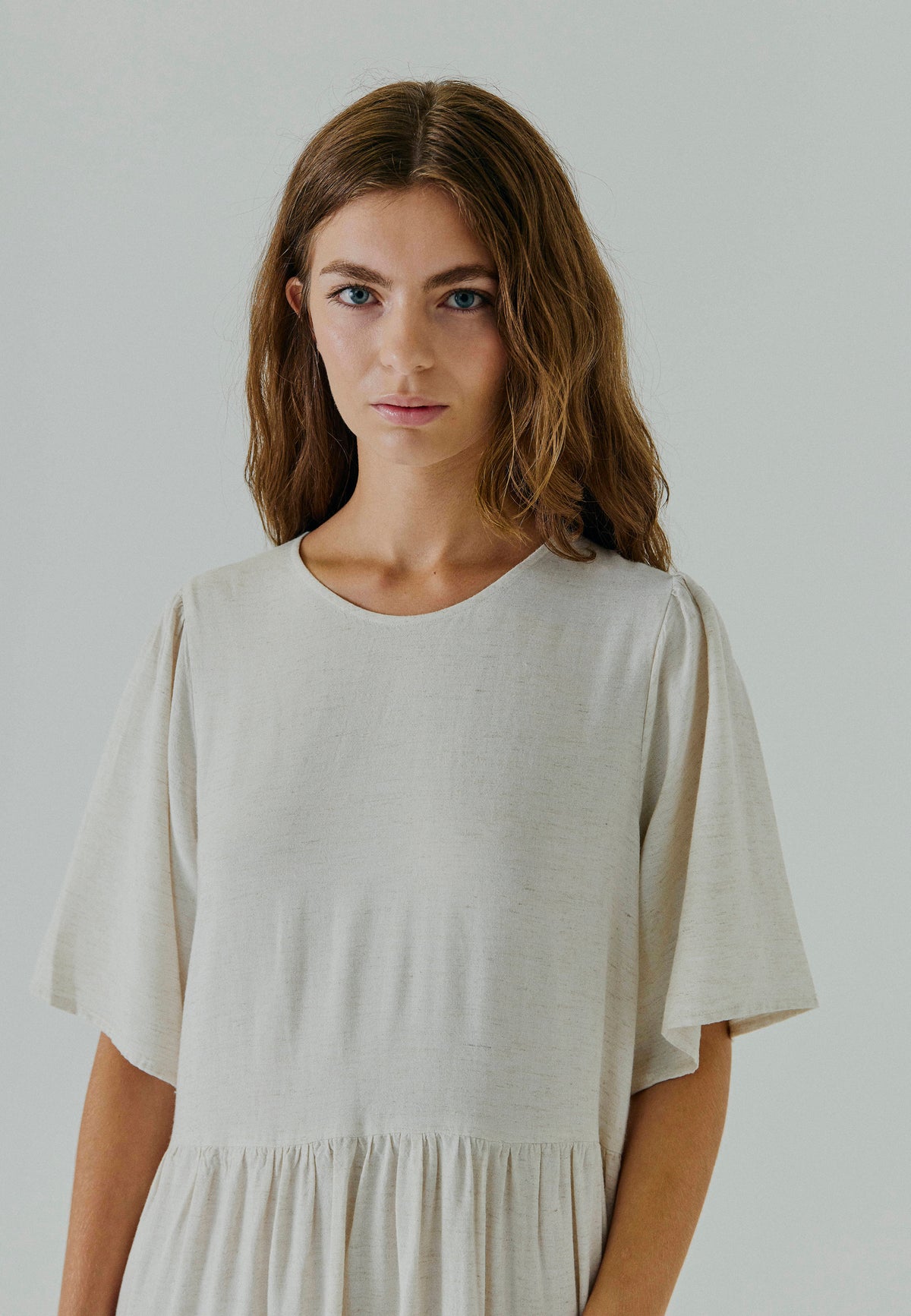 NORR Linne dress Dresses Beige