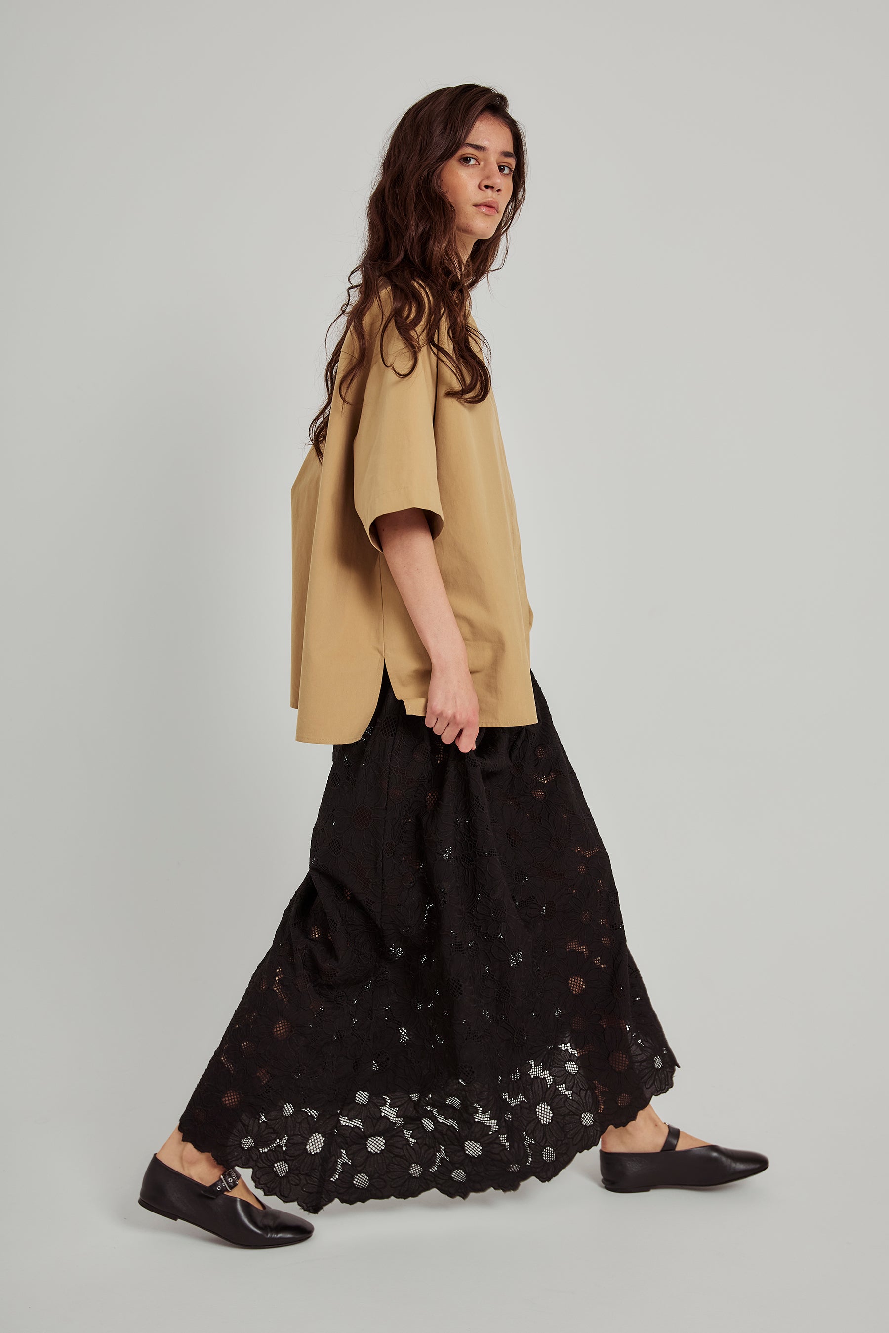 NORR Loisa maxi skirt Skirts Black