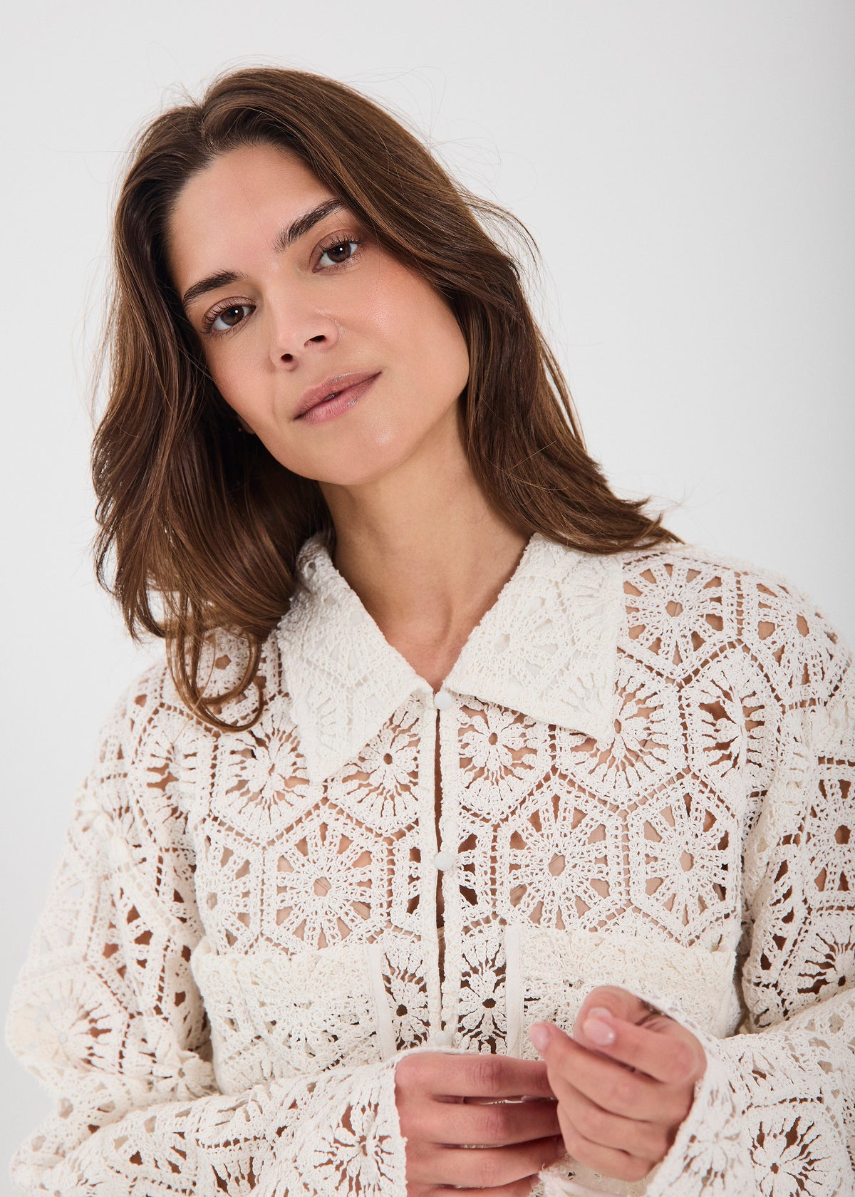 NORR Luni shirt Shirts Off-white