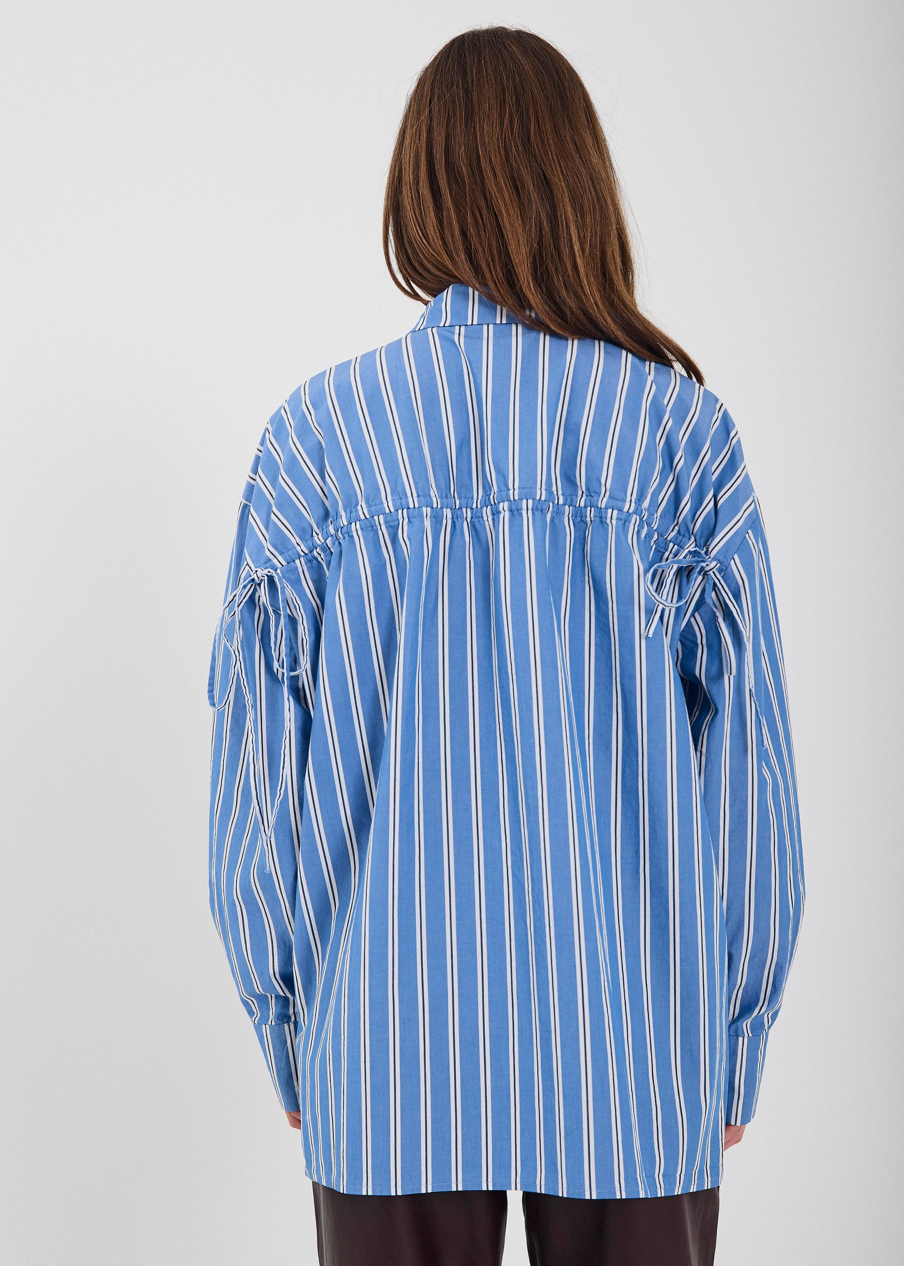 NORR Maloa shirt Shirts Blue stripe