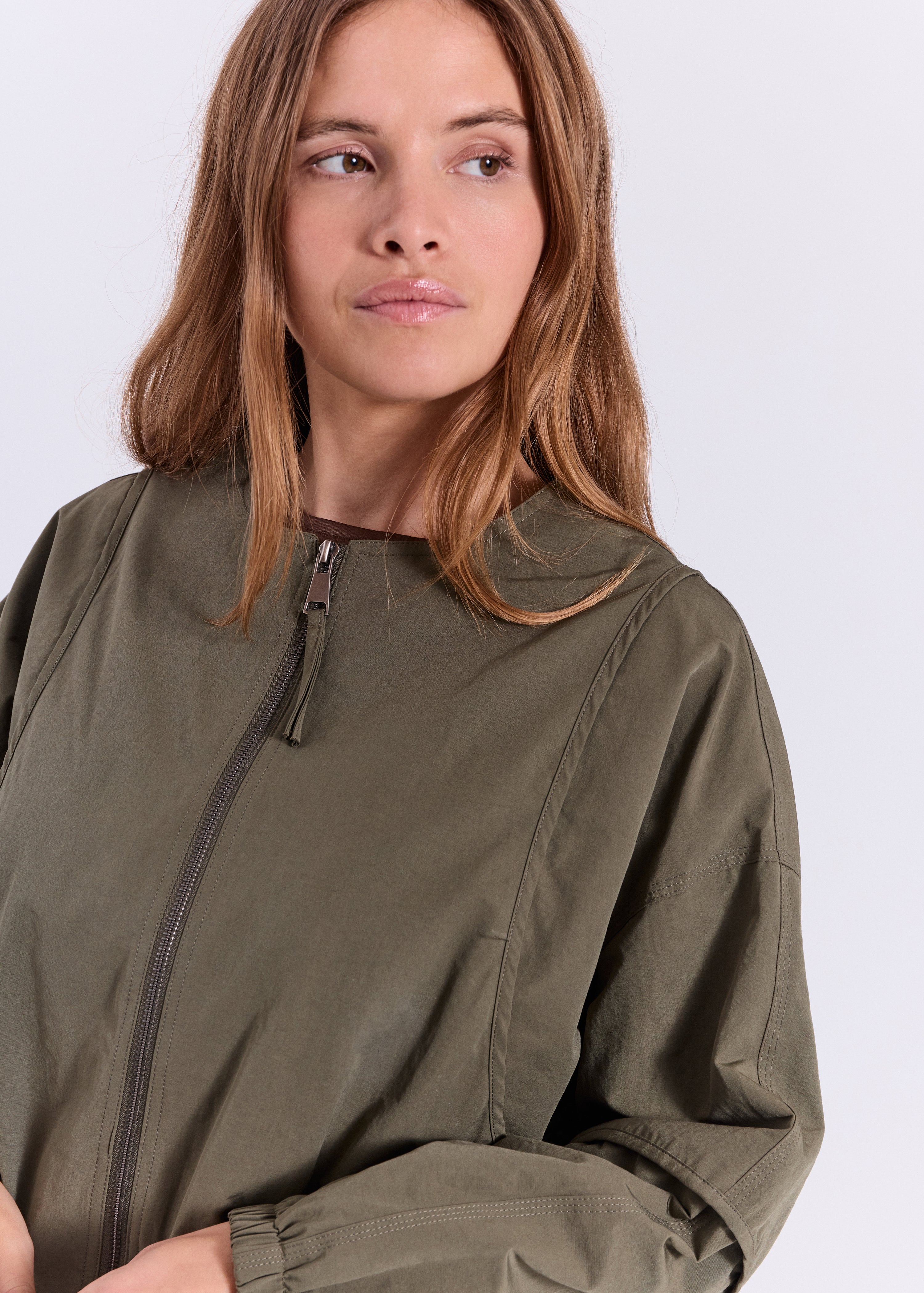 NORR Mikka light jacket Jackets Dark green