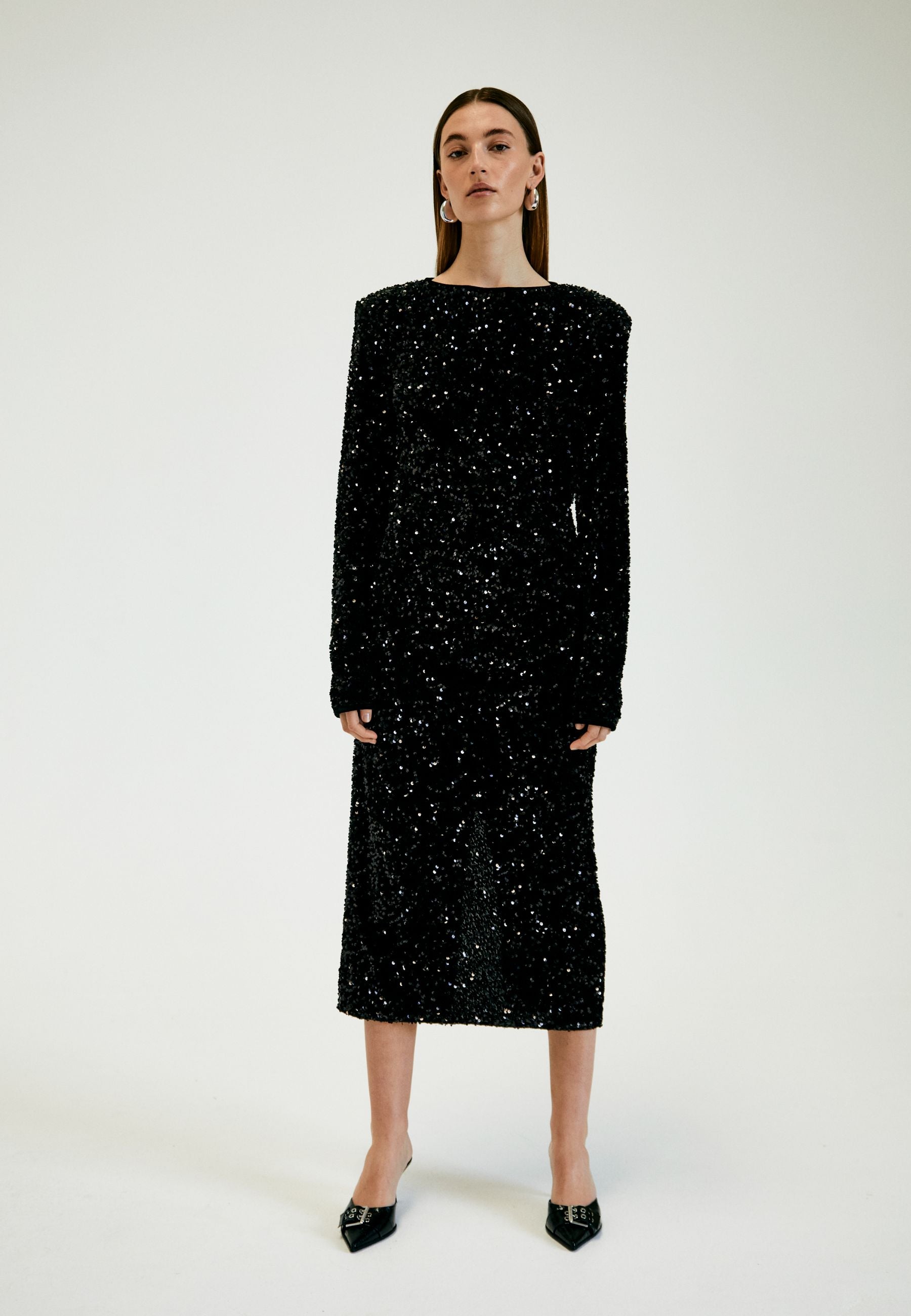 Milan midi dress - Black Milan midi dress - Black