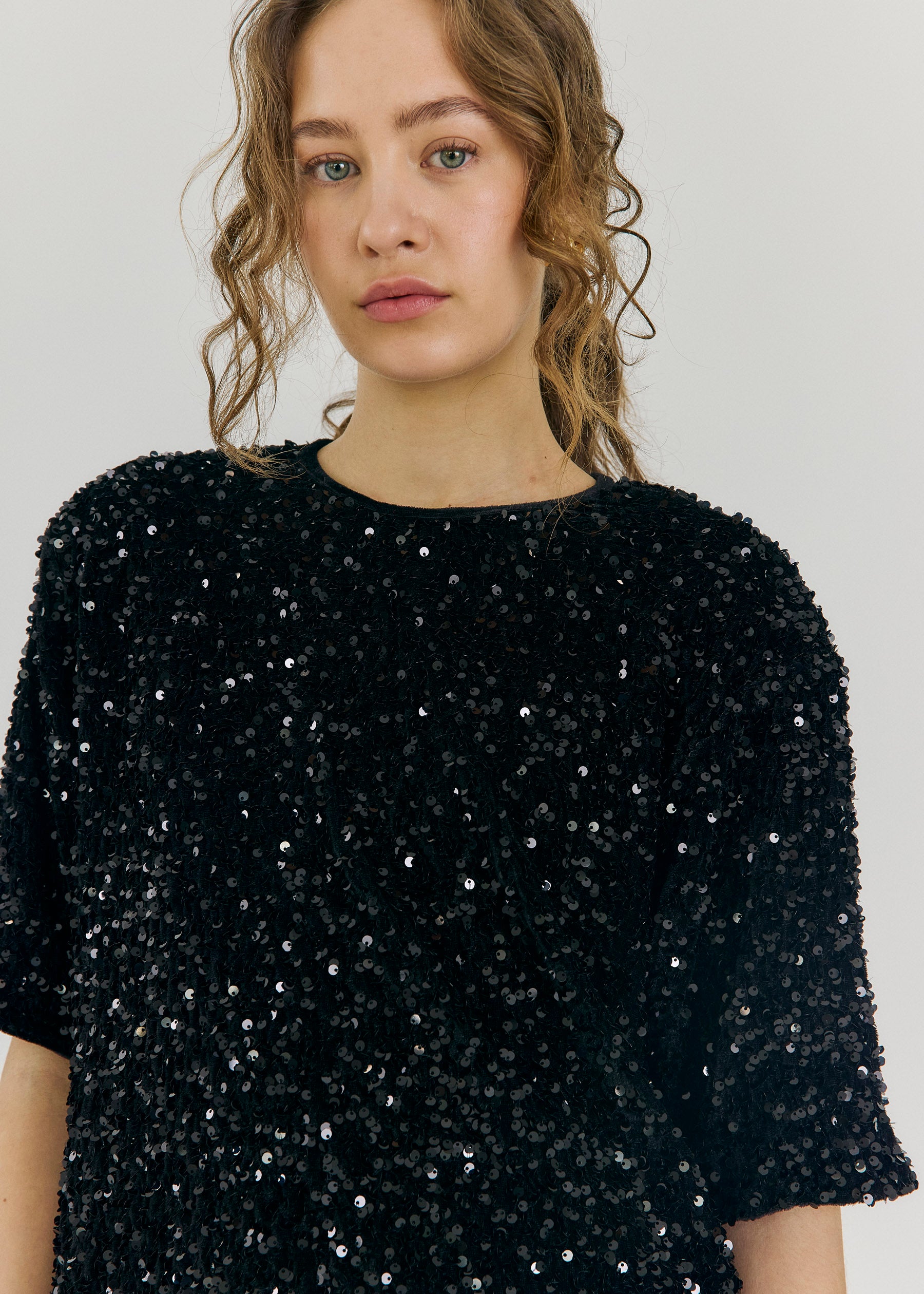 NORR Milan tee Tops Black