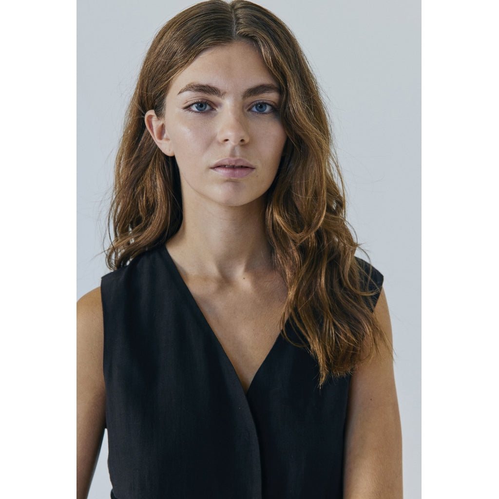 NORR Minna waistcoat Waistcoats Black