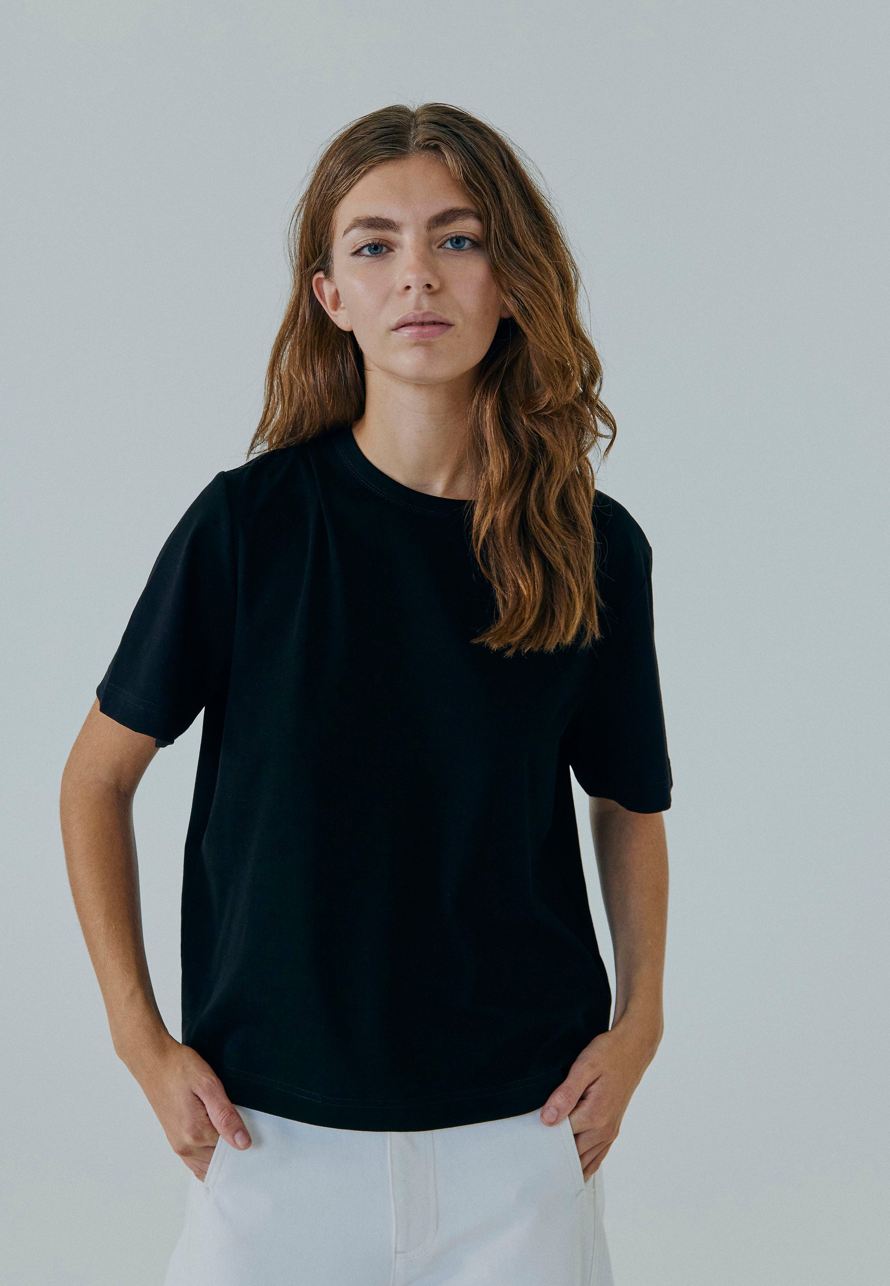 NORR Nelly tee Tops Black
