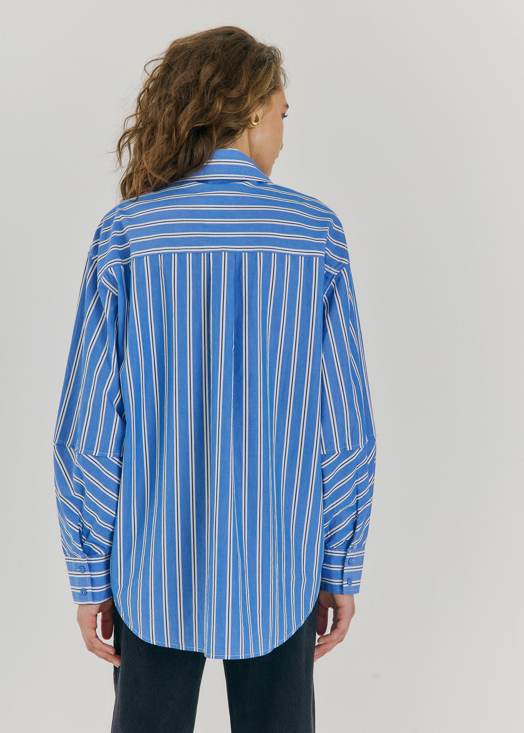 NORR Nicci shirt Shirts Off-white stripe