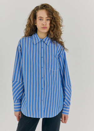 NORR Nicci shirt Shirts Off-white stripe