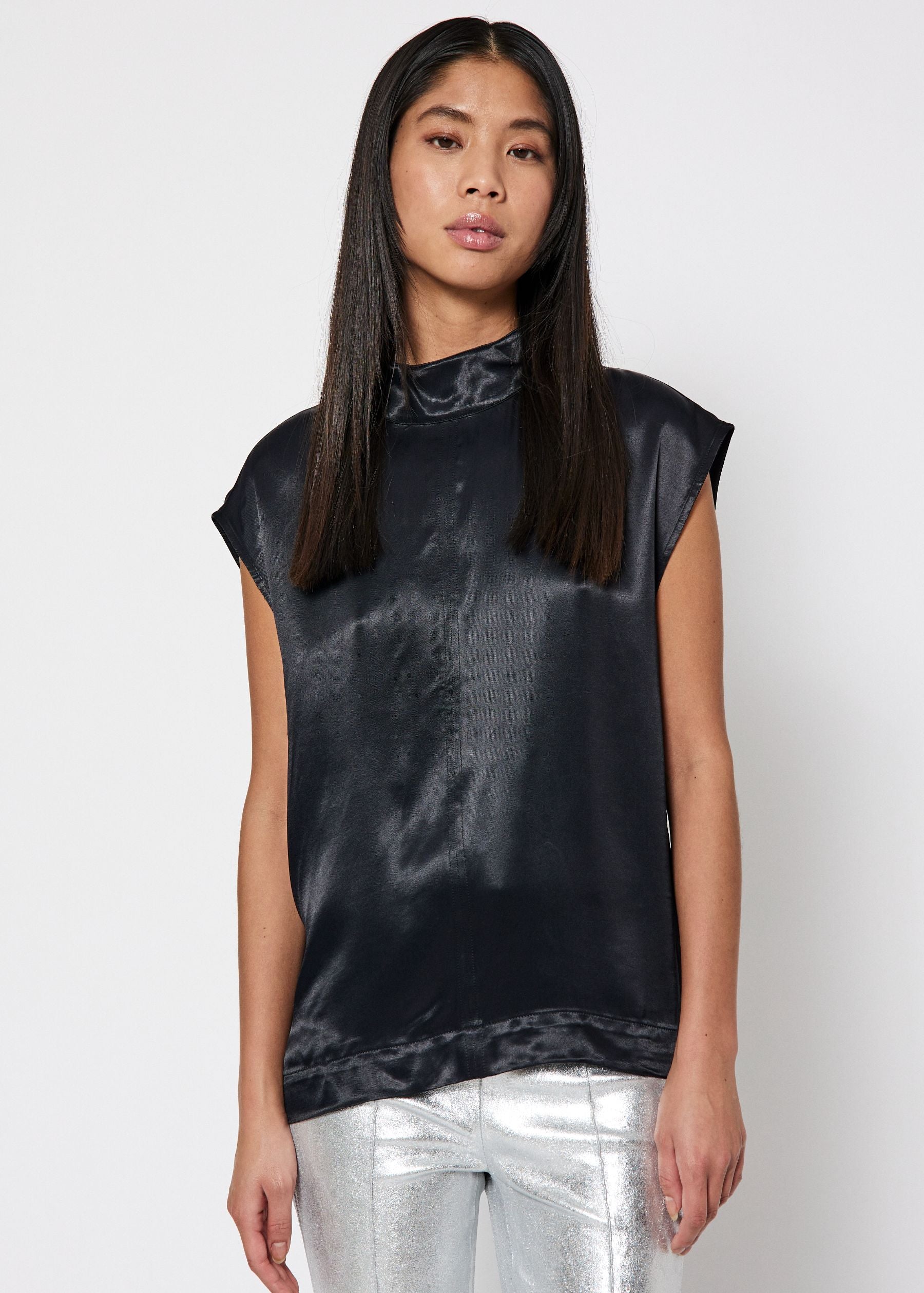 NORR Portia sl top Tops Black