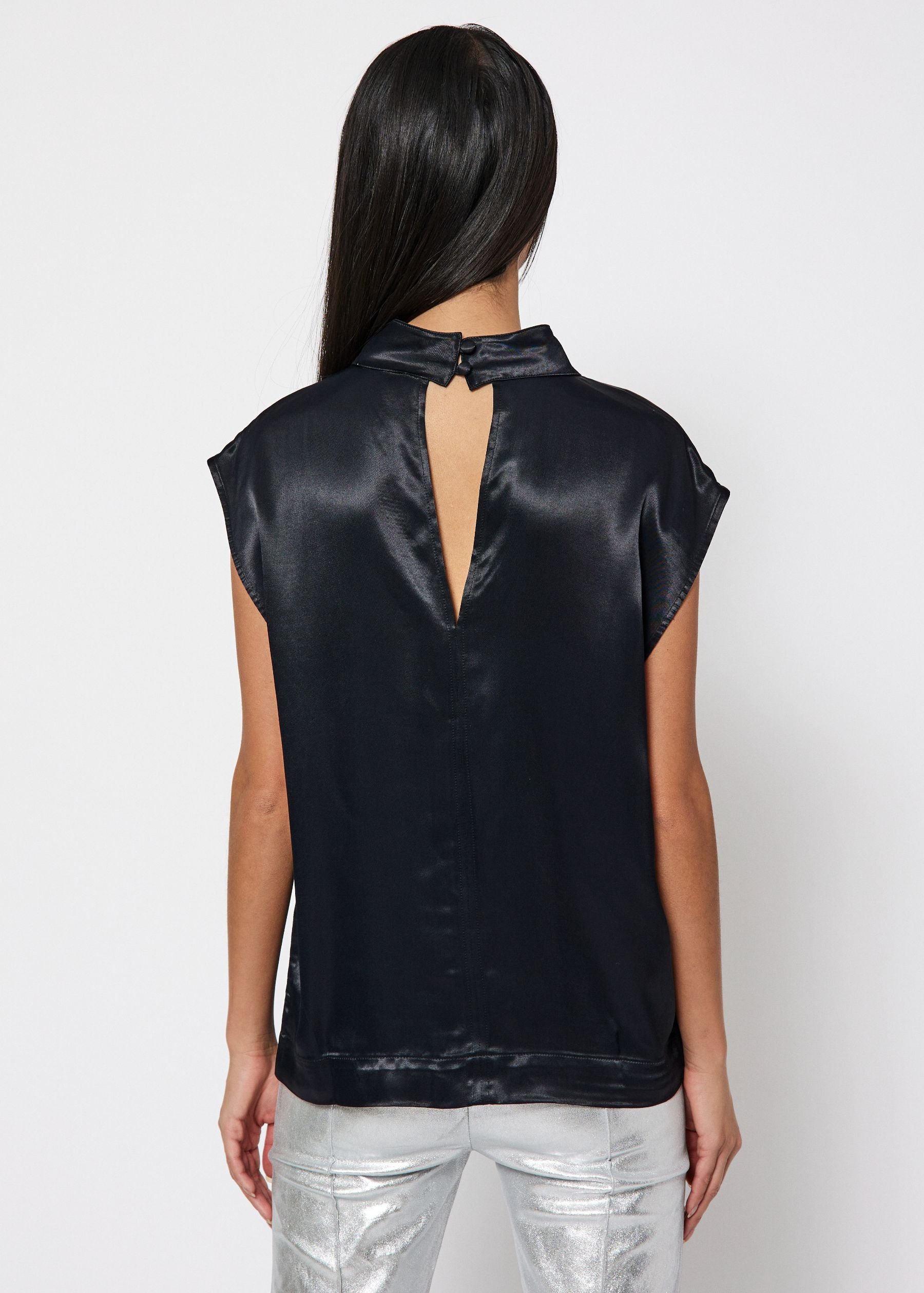 NORR Portia sl top Tops Black
