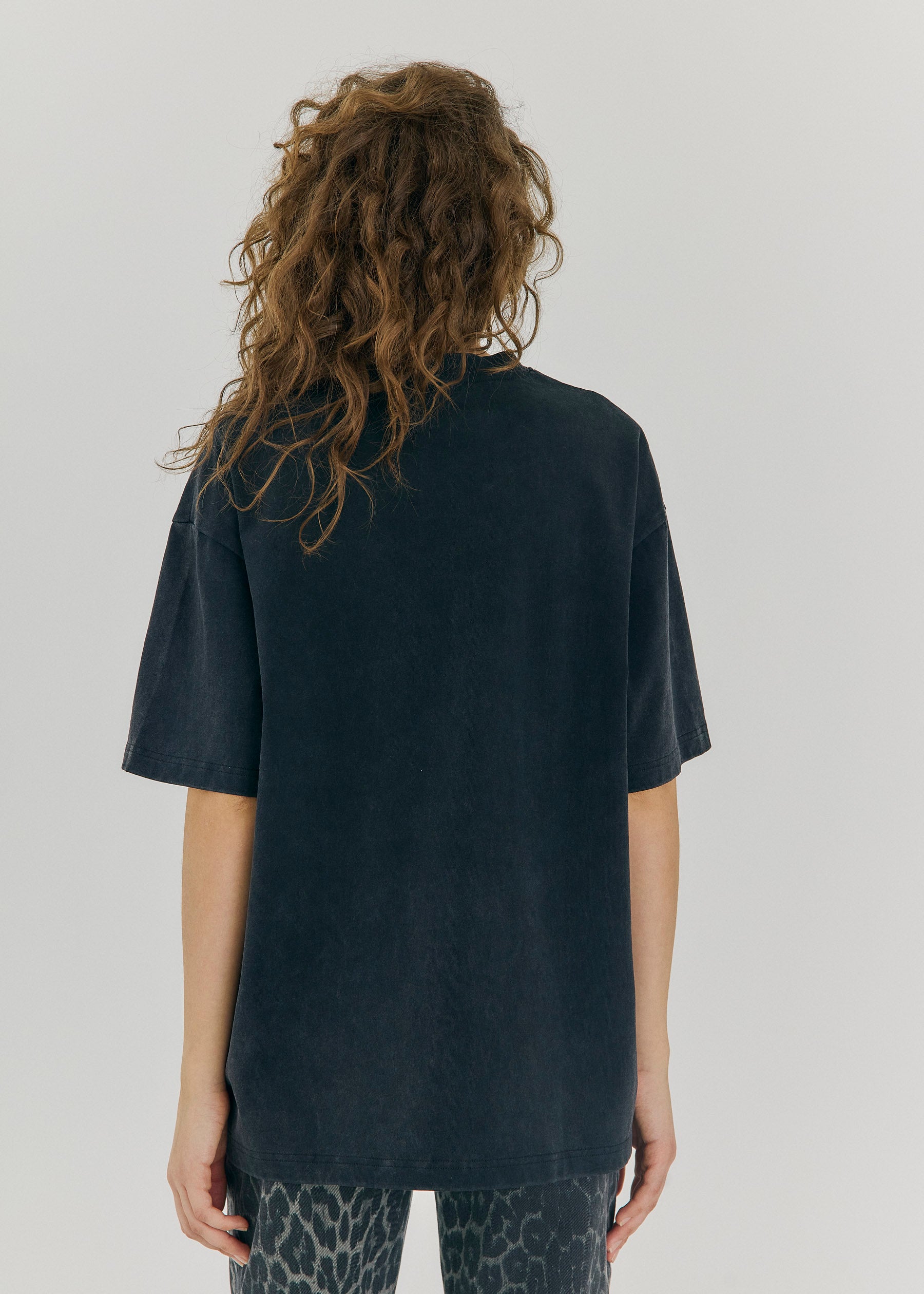 NORR Scottie tee T-shirts Black washed