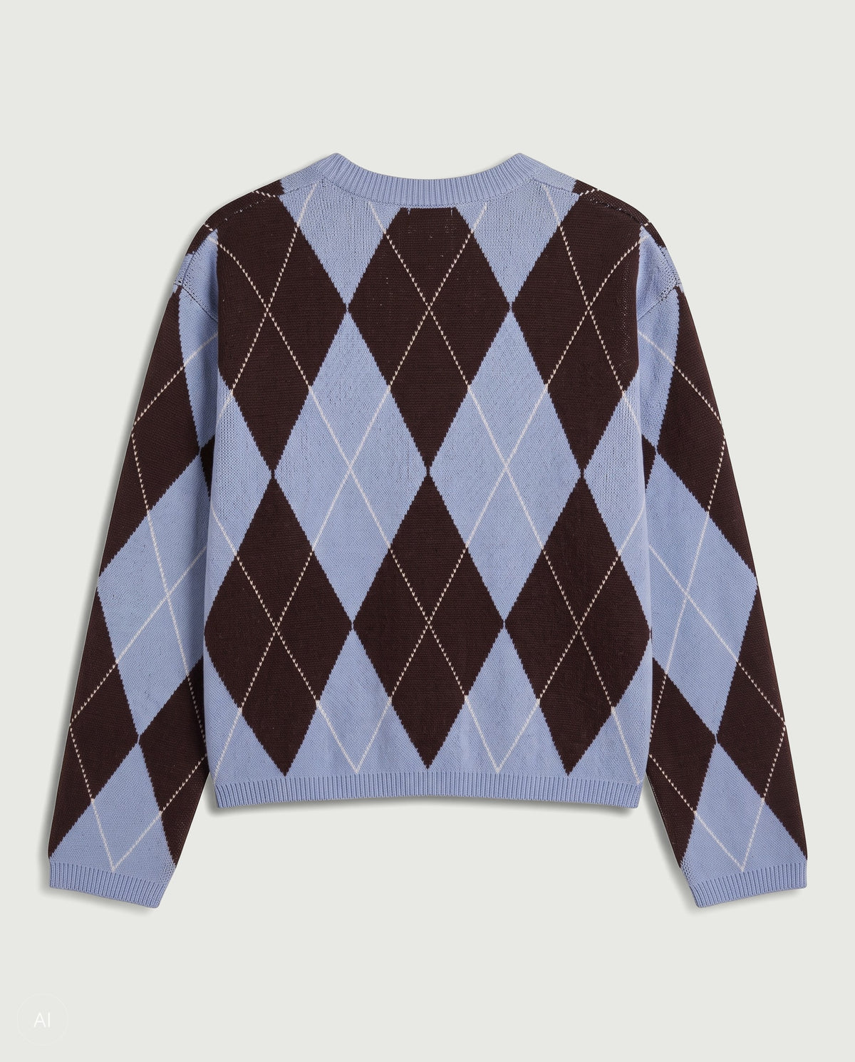 NORR Tea knit cardigan Knits Purple blue