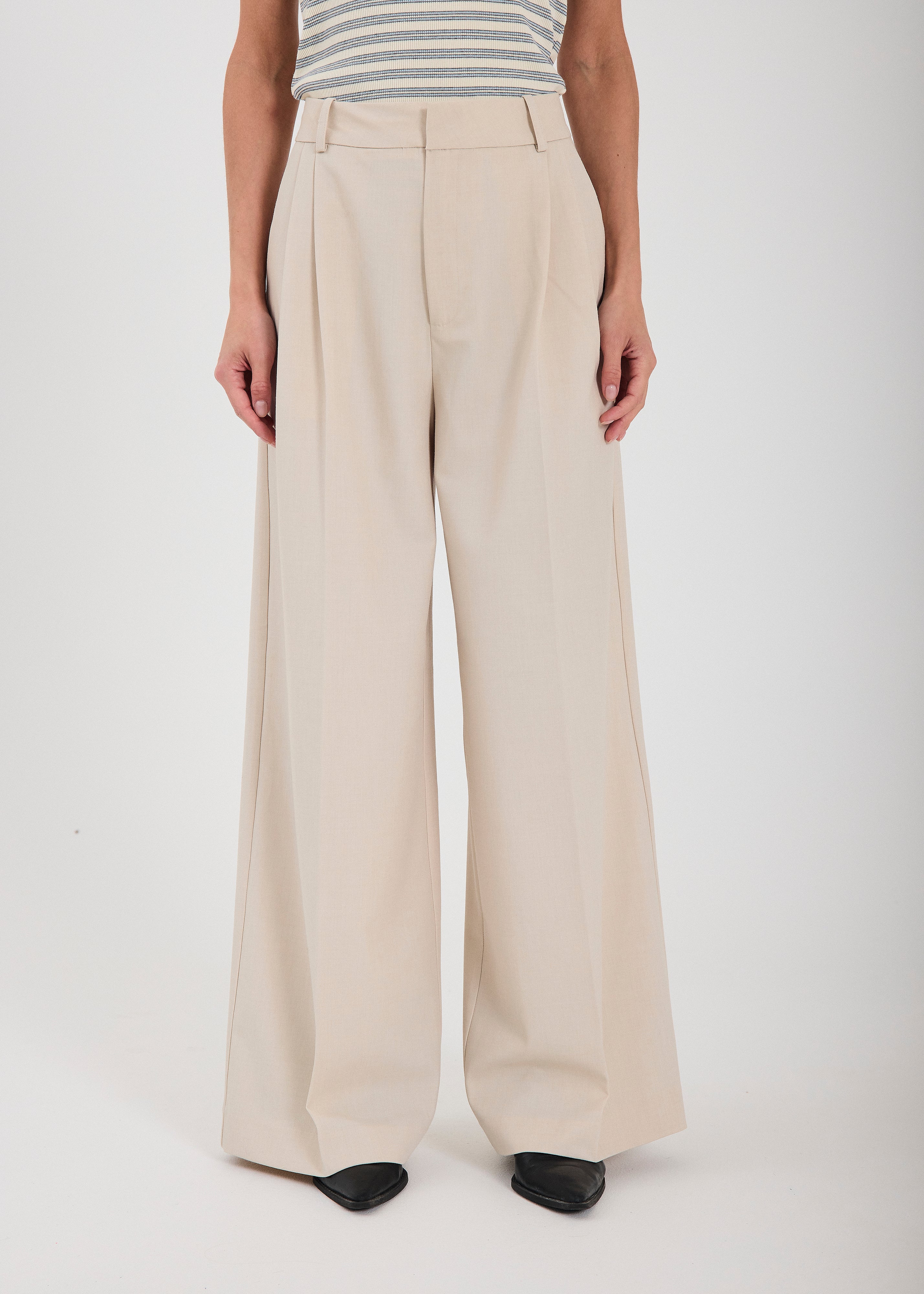 NORR Alli pants Pants Beige