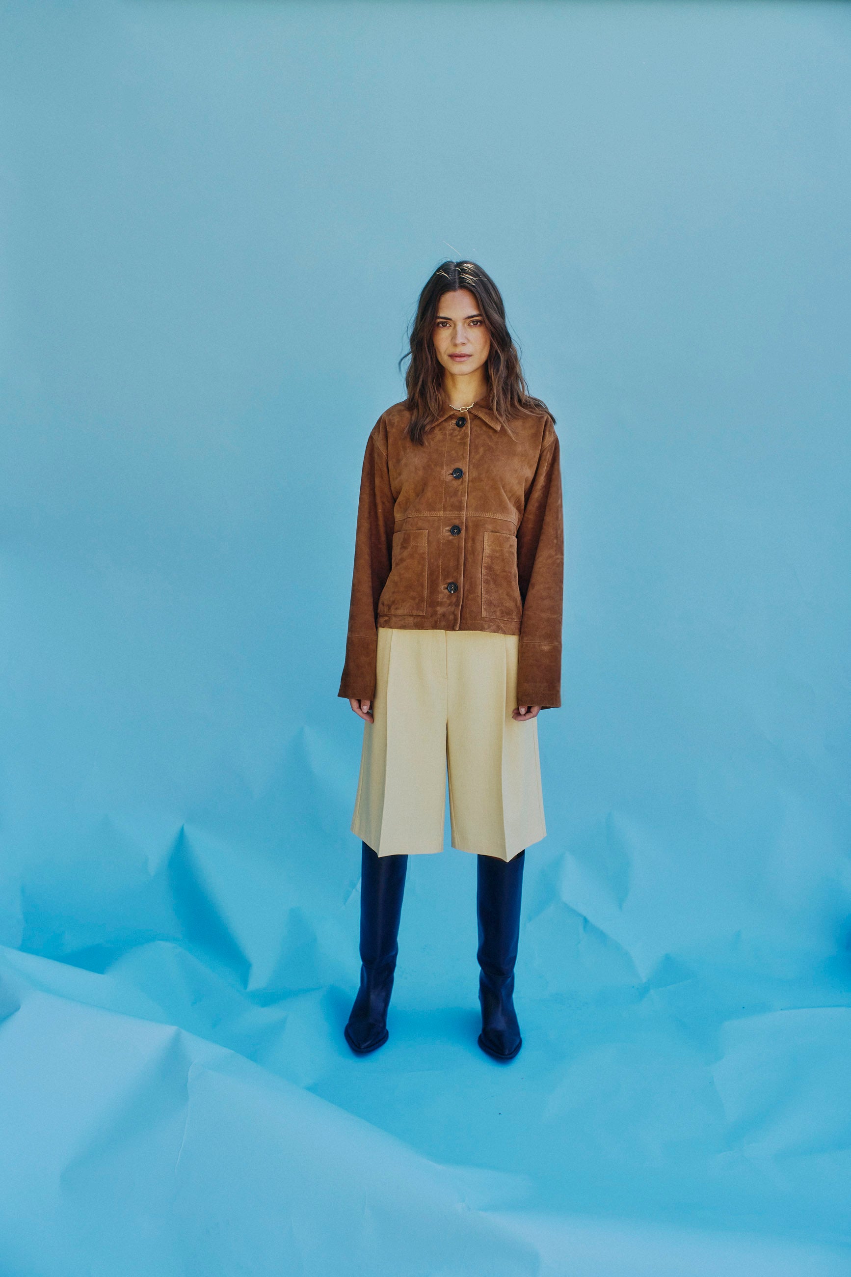 NORR Alli shorts Shorts Dusty yellow