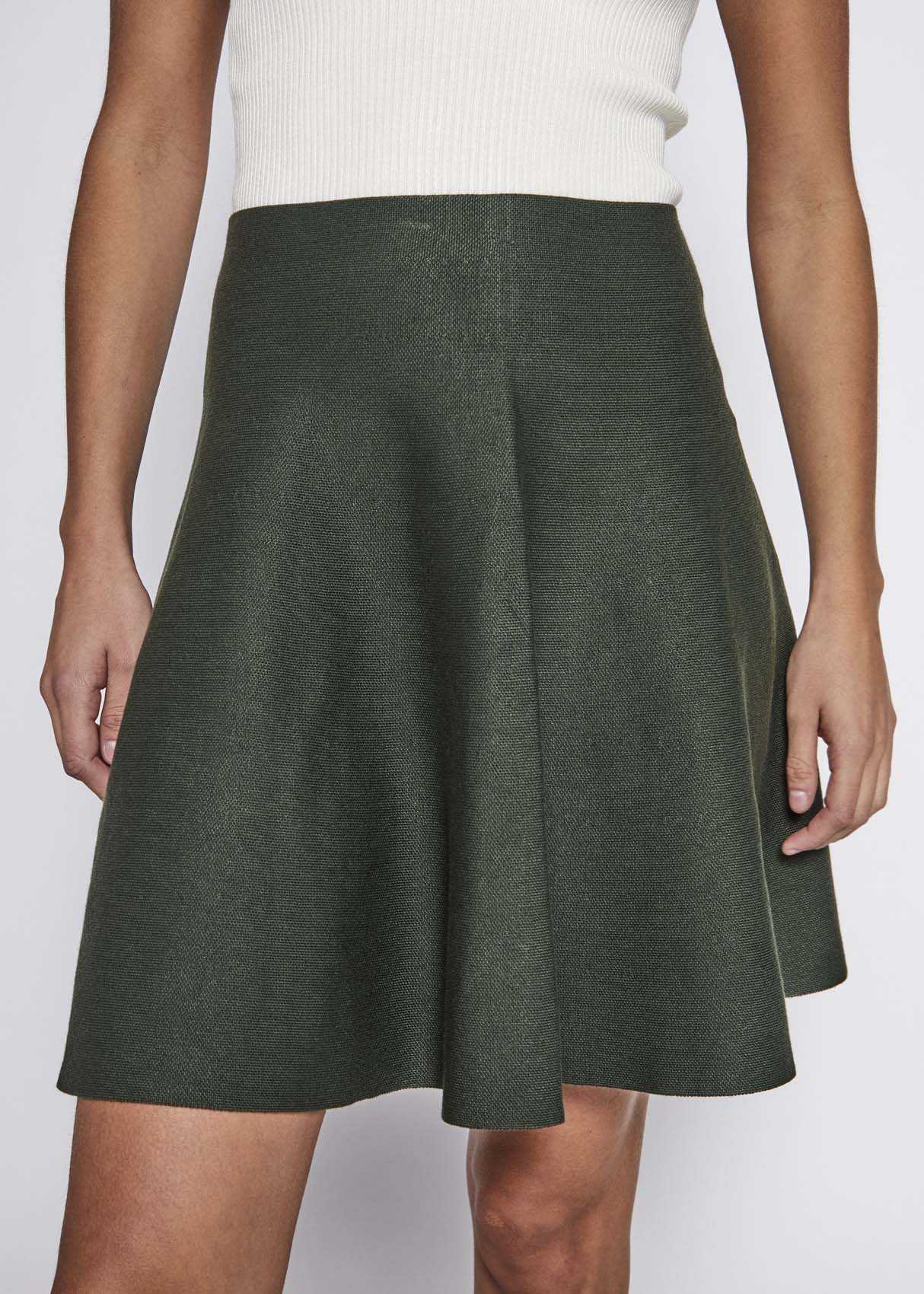 NORR Als short knit skirt Skirts Army