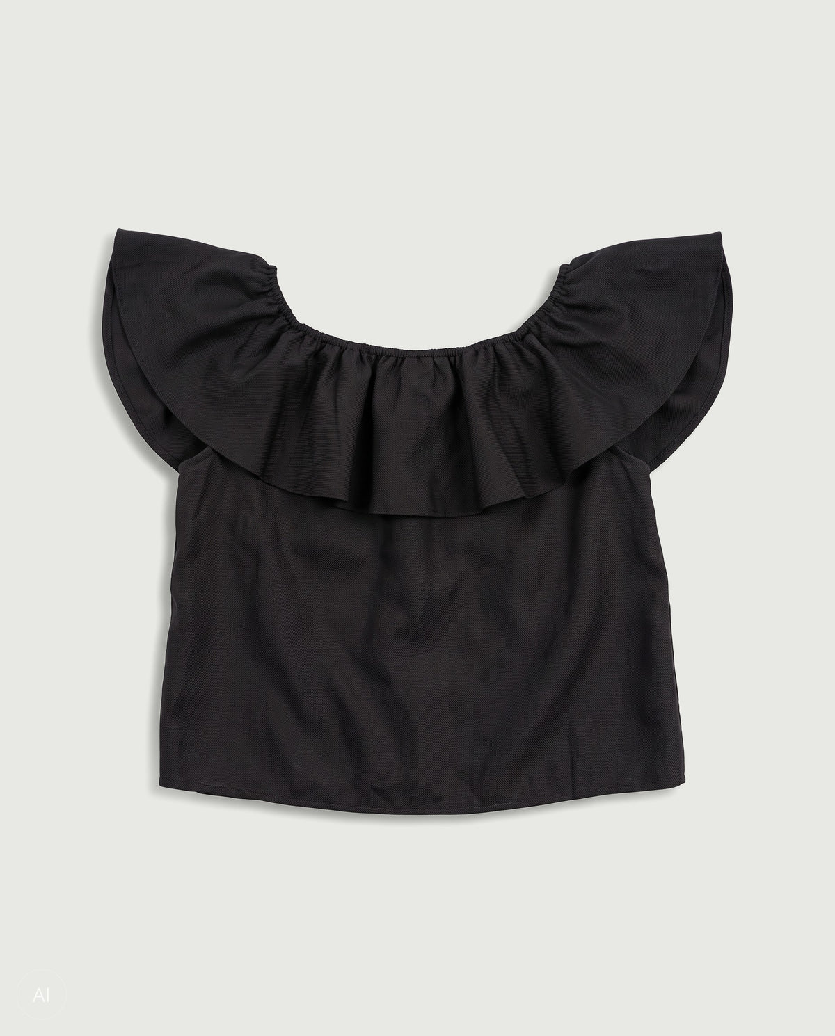 NORR Ana off shoulder top Tops Black