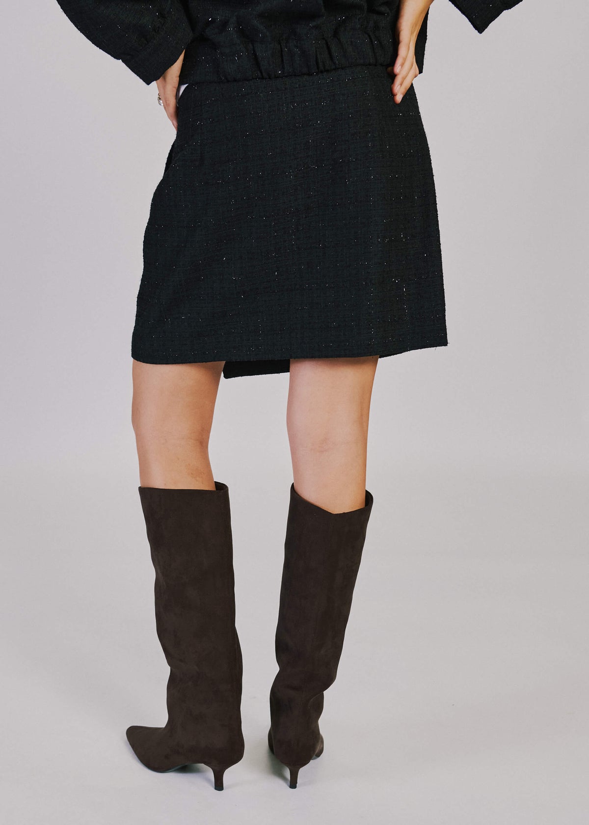 NORR Camil short skirt Skirts Black