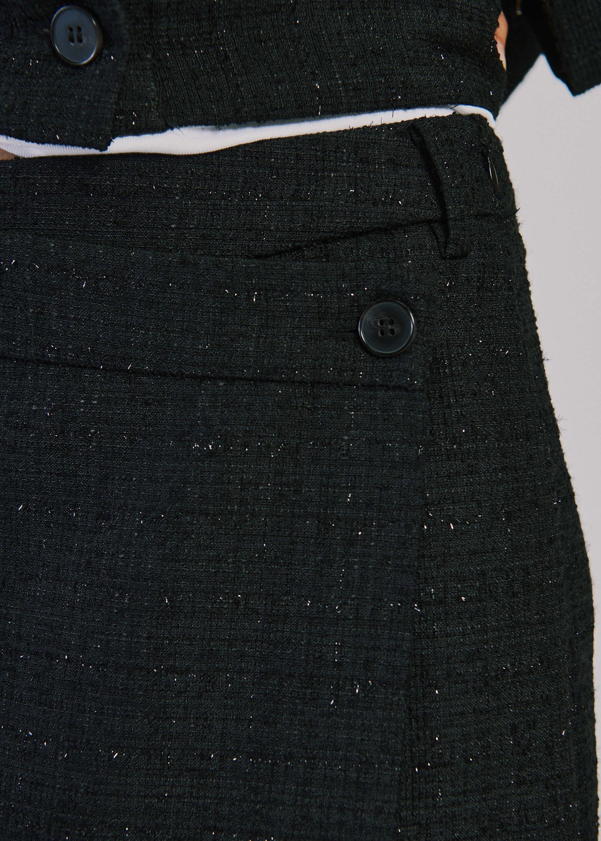 NORR Camil short skirt Skirts Black