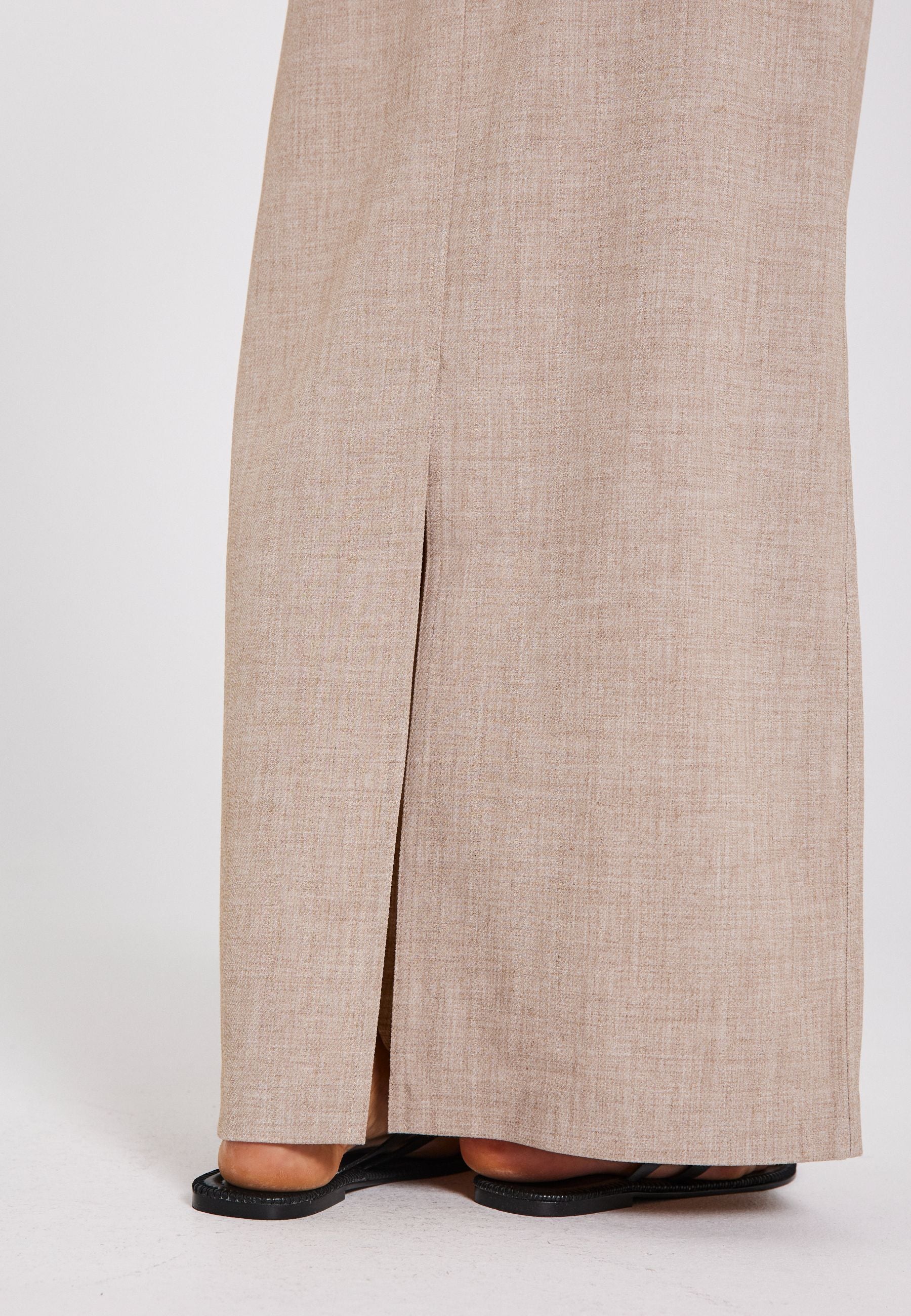 NORR Cano maxi skirt Skirts Beige