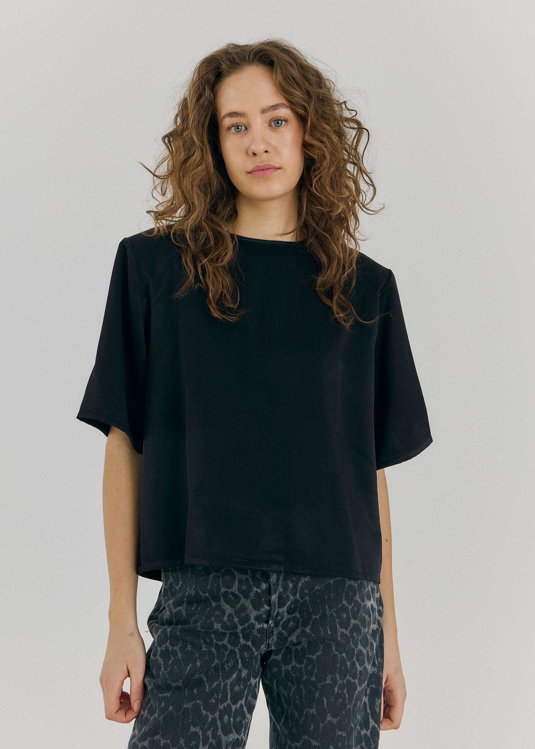 NORR Carly top Tops Black