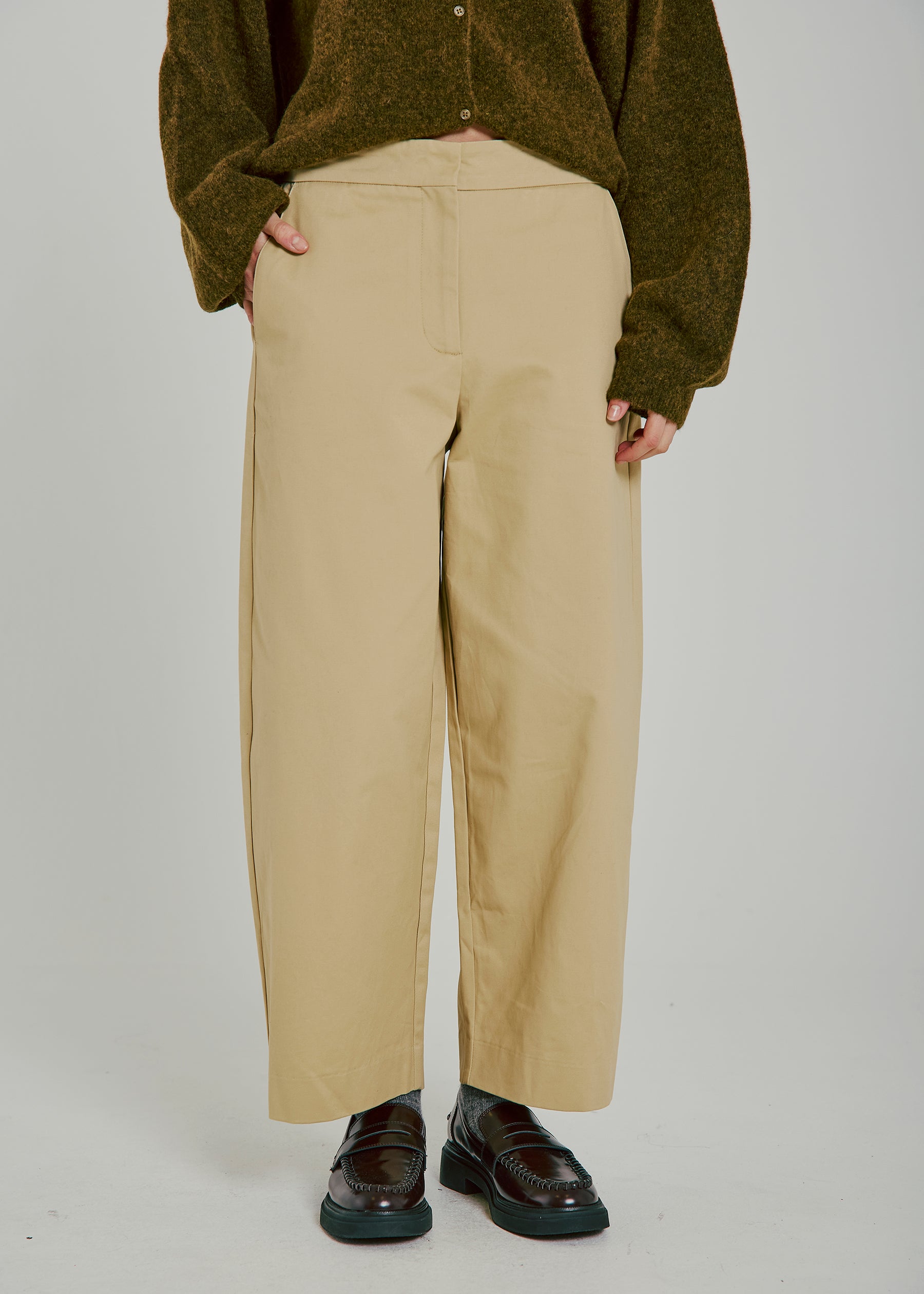 NORR Casandra chinos Pants Beige