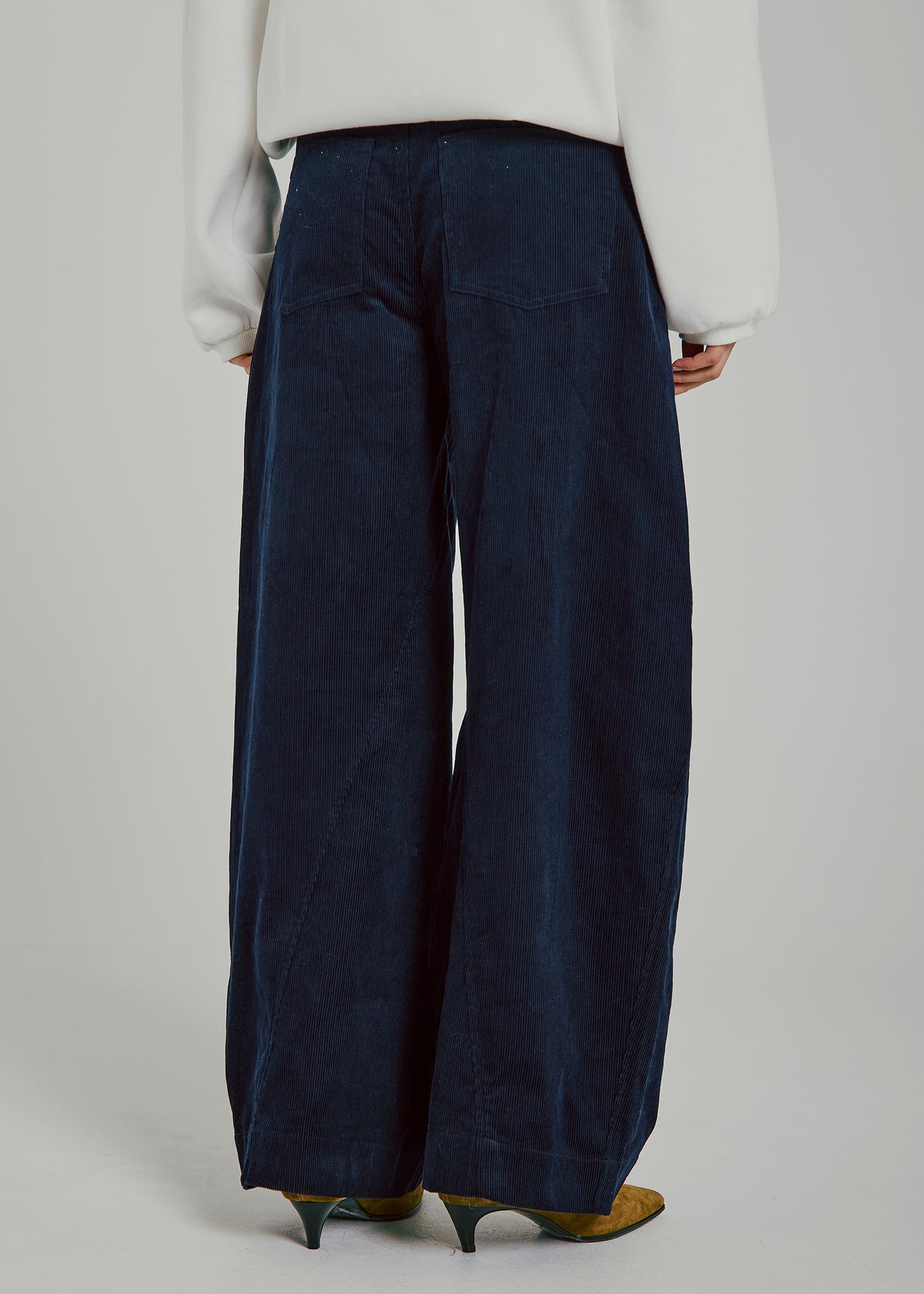 NORR Casandra corduroy pants Pants Navy