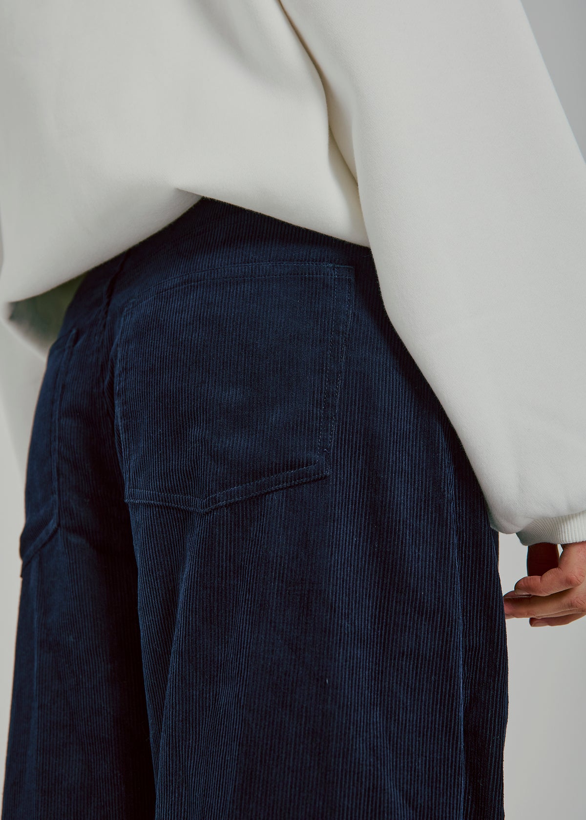 NORR Casandra corduroy pants Pants Navy