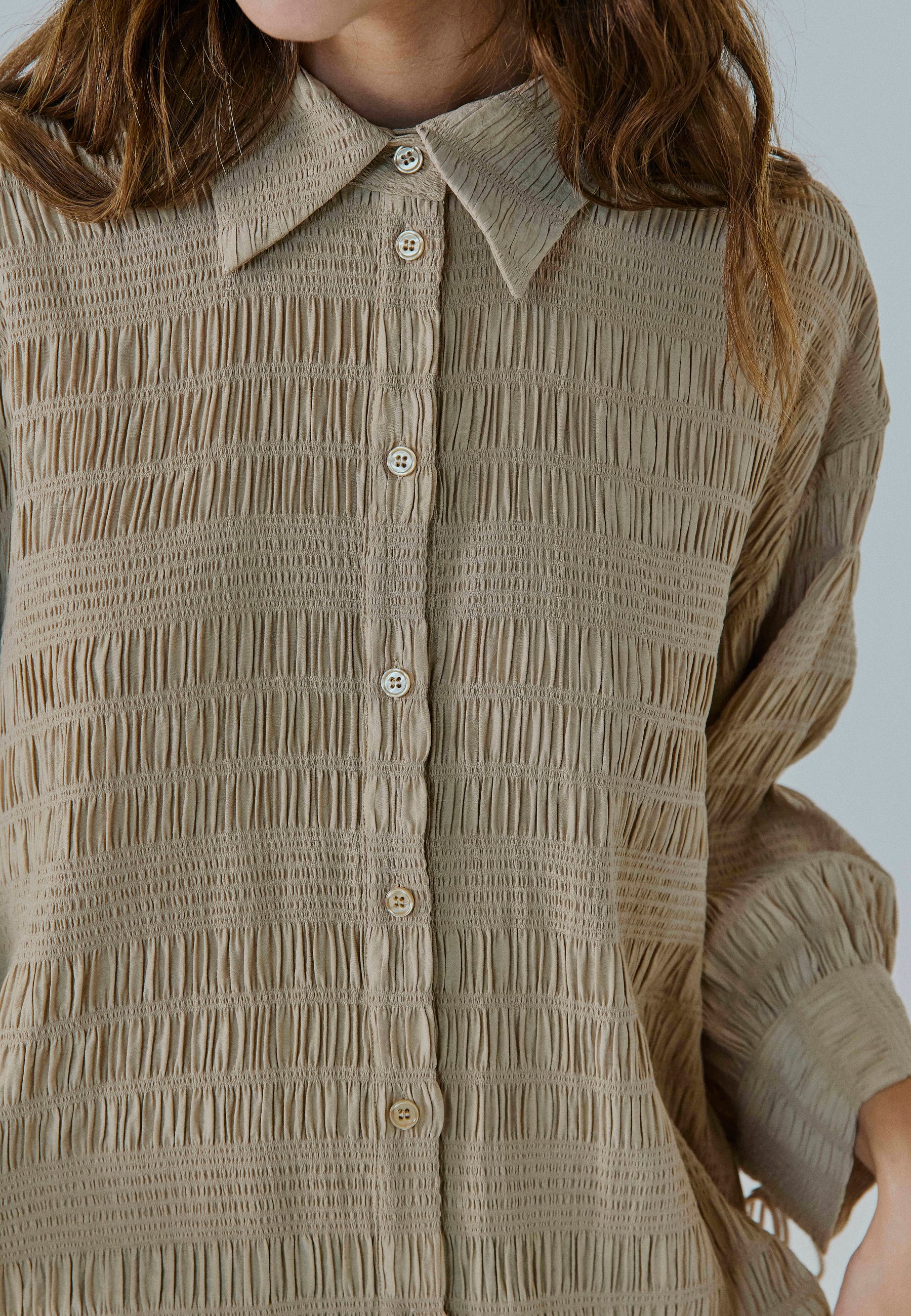 NORR Clarra shirt Shirts Warm Beige