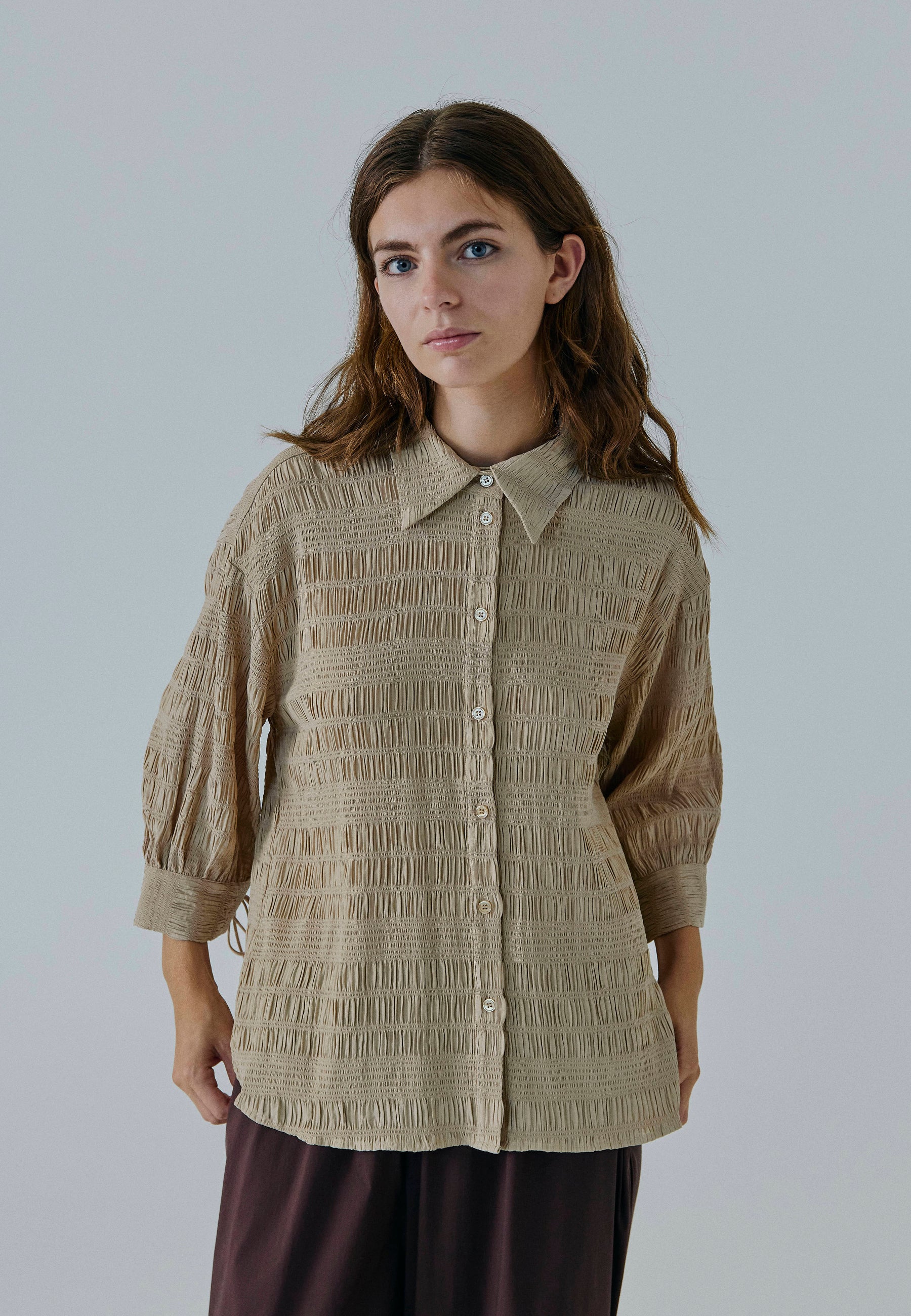 NORR Clarra shirt Shirts Warm Beige