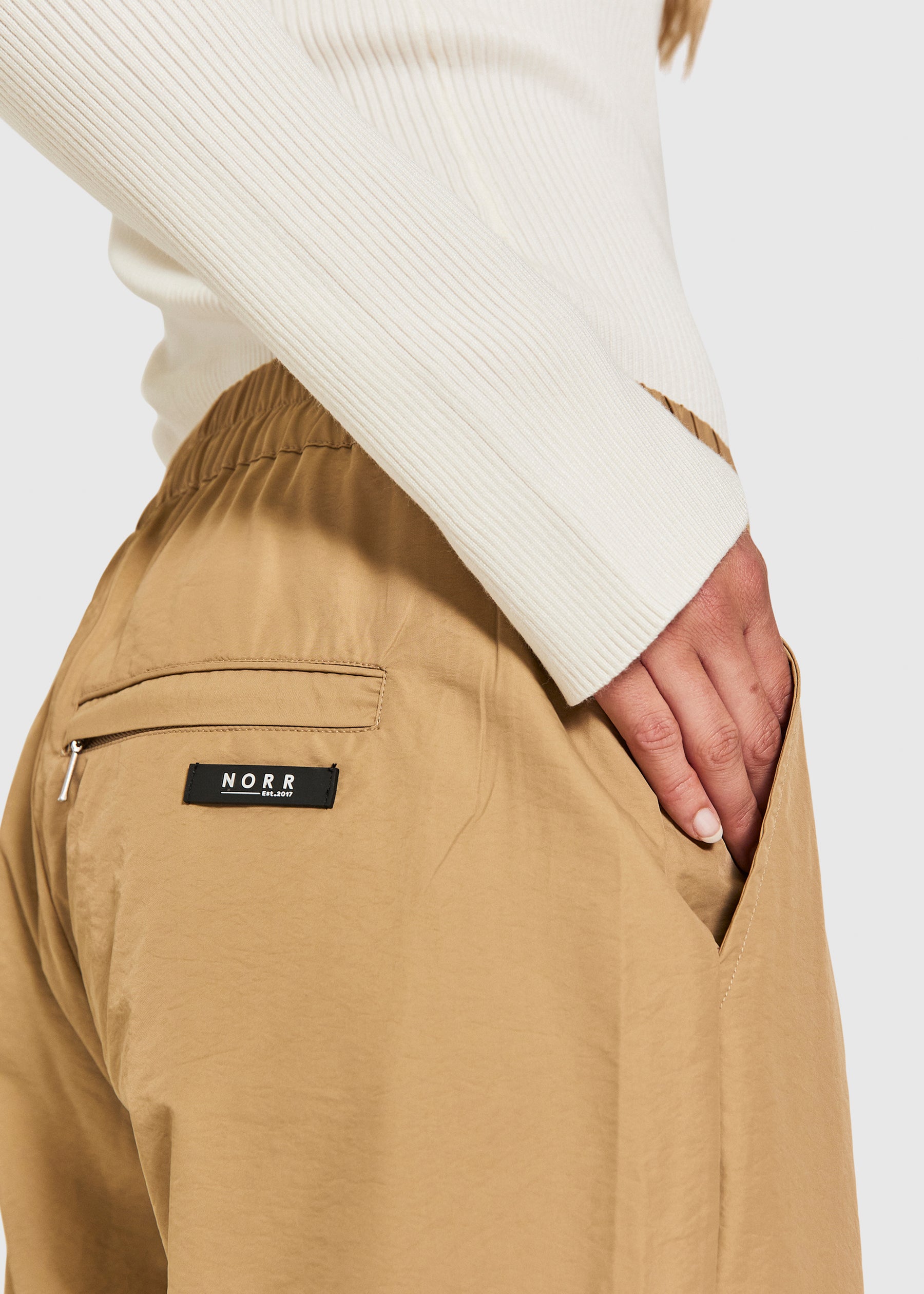 NORR Cora pants Pants Warm Beige