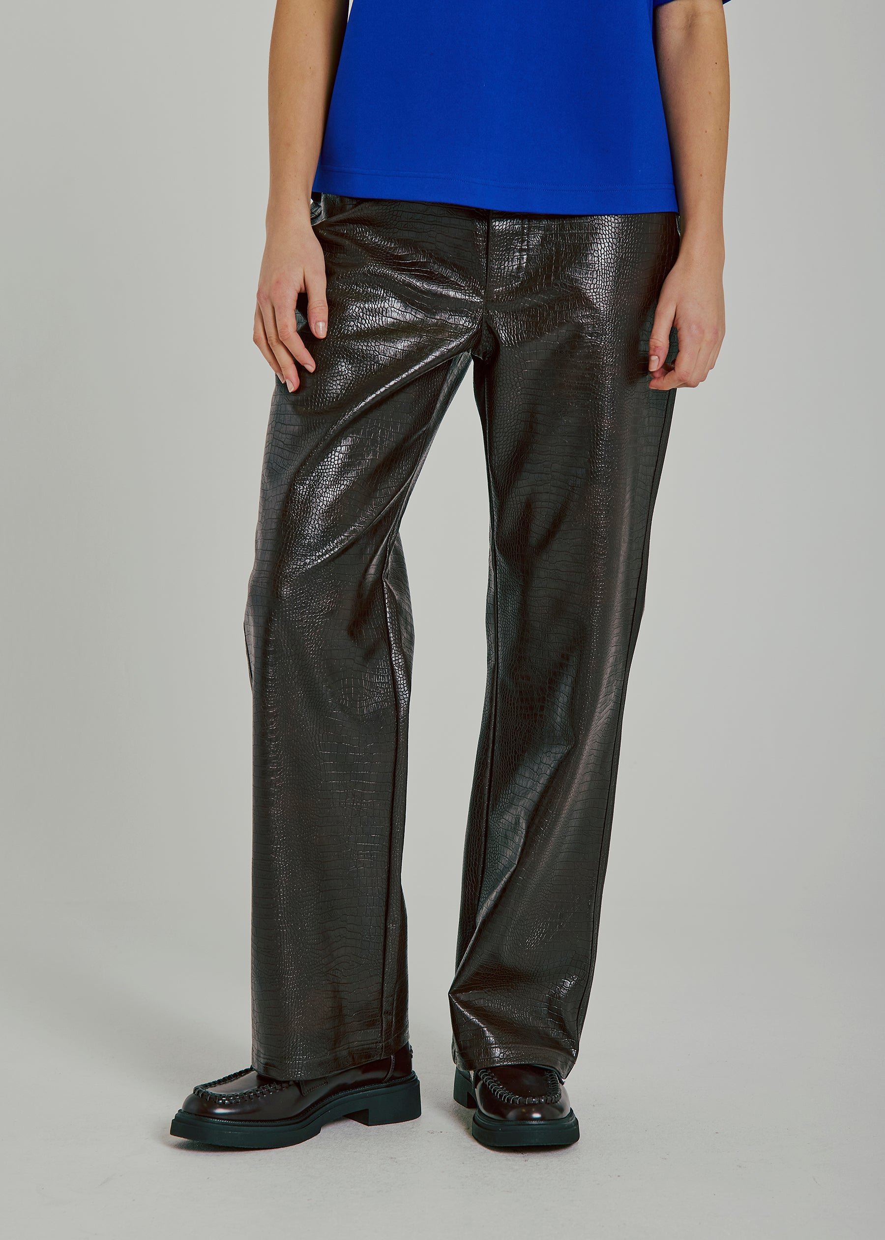 NORR Eduna pants Pants Dark Burgundy