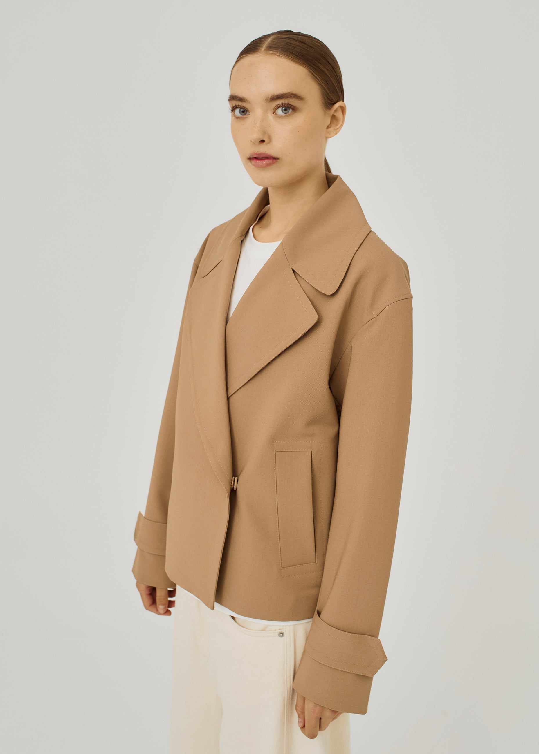ジャケット・アウター cutoff tailored jacket Louren cutoff shape jacket – louren store
