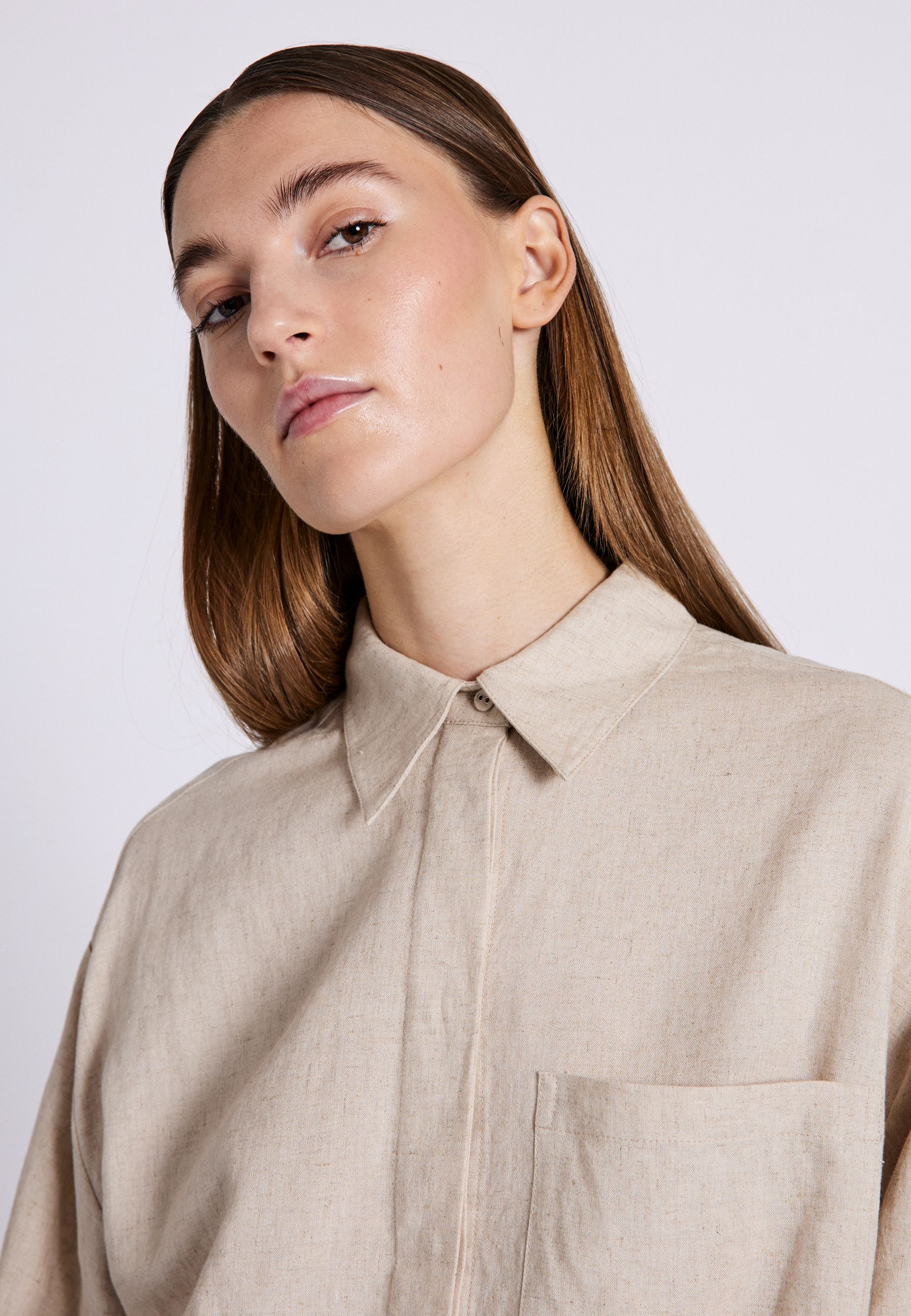 NORR Esma shirt Shirts Beige