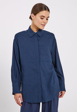 NORR Esma shirt Shirts Navy