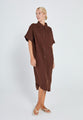 Esma shirt dress - Brown