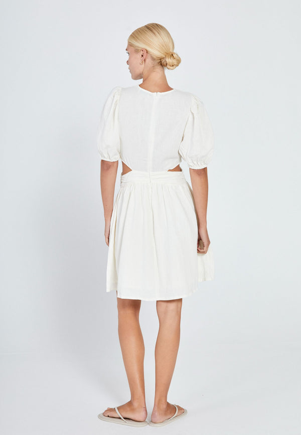 NORR Esma short dress Dresses Off-white